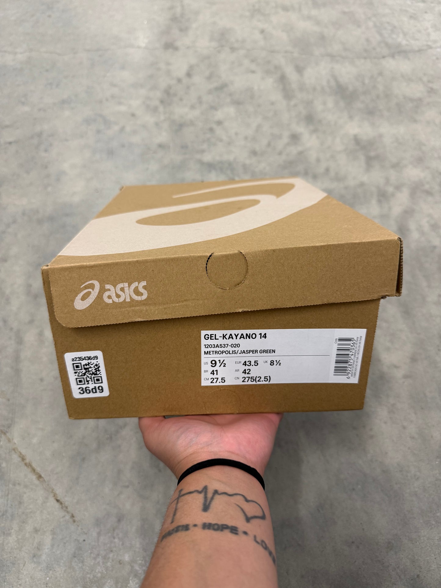 ASICS GEL-KAYANO 14 “ Metropolis Jasper Green “