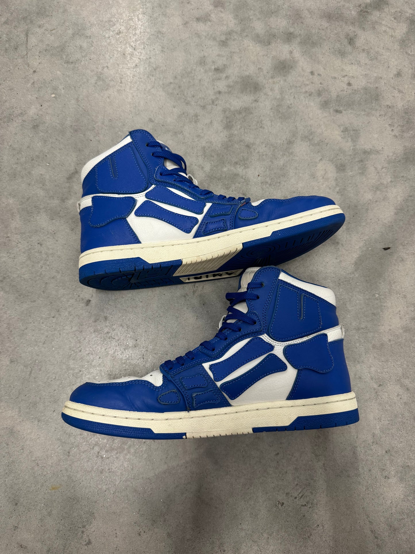 AMIRI SKEL TOP HIGH “ Blue White “