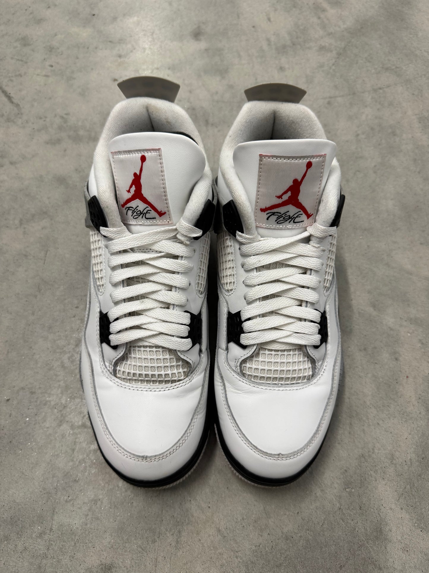 JORDAN 4 “ White Cement “