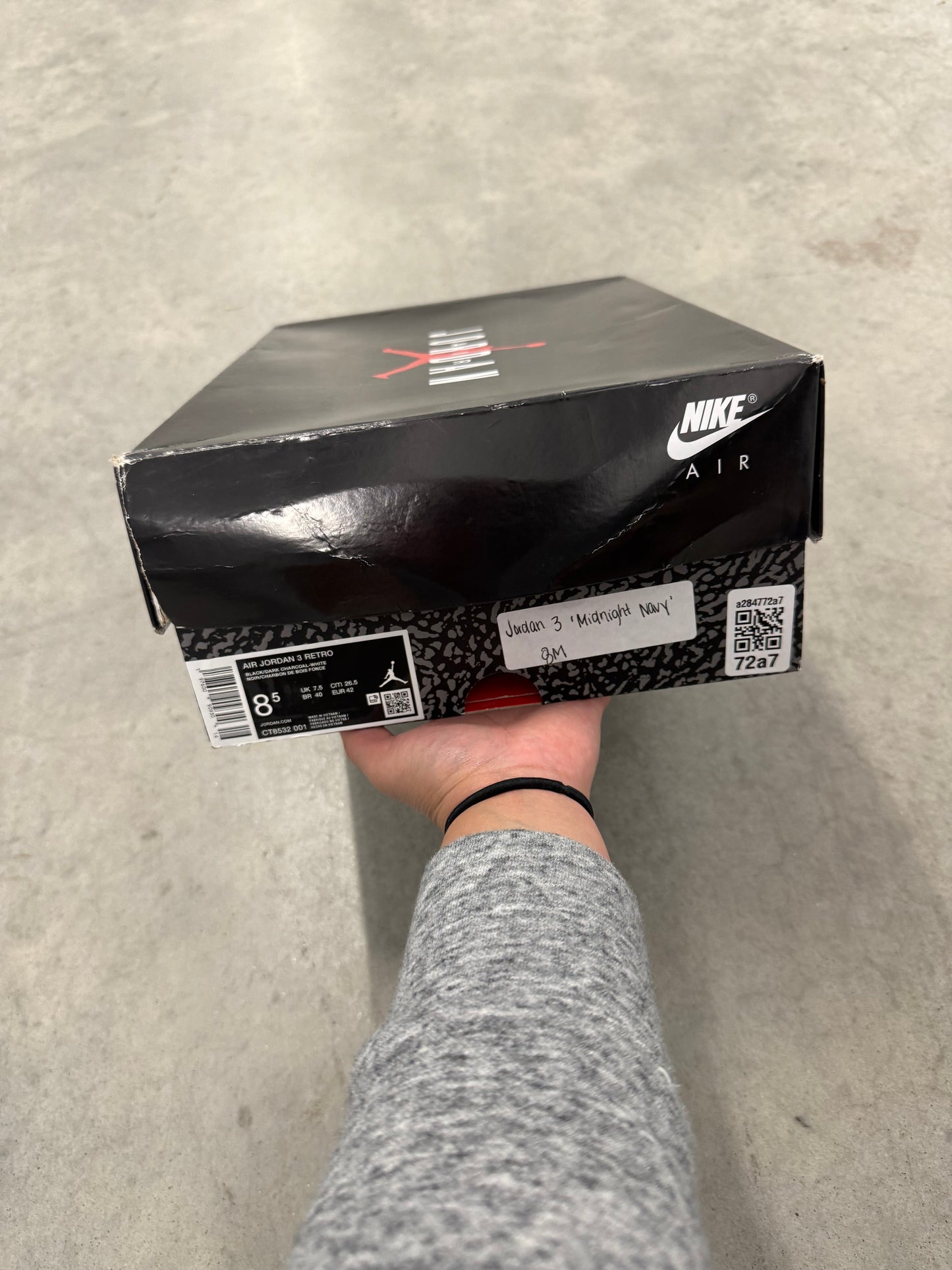 JORDAN 3 “ Midnight Navy “