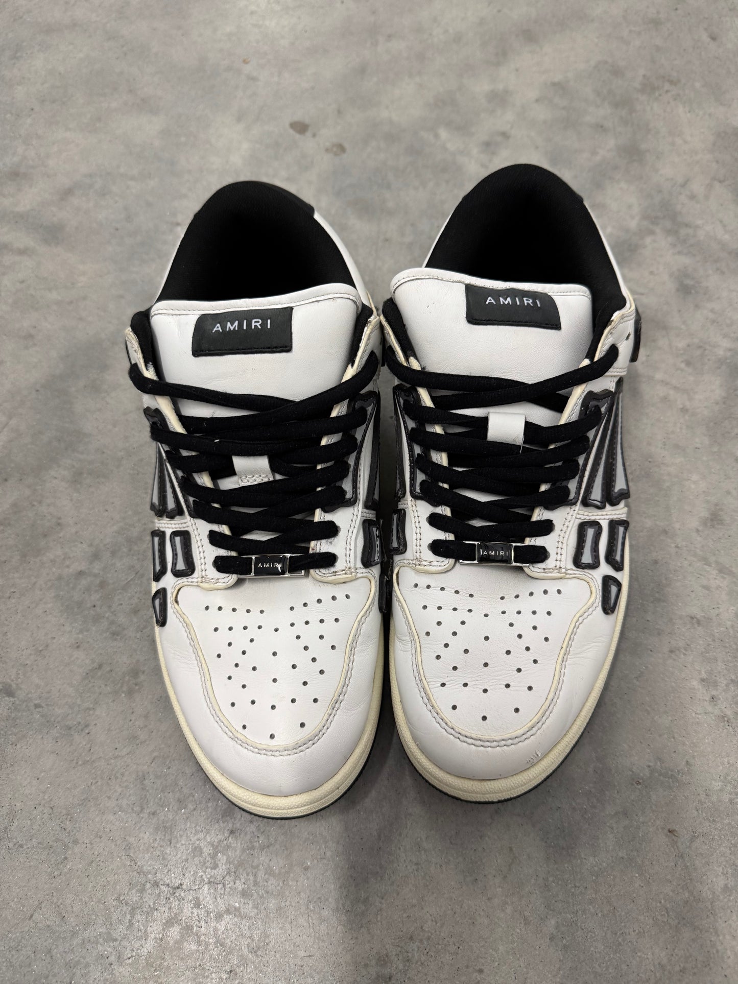 AMIRI SKEL TOP LOW “ Chunky - White Black “
