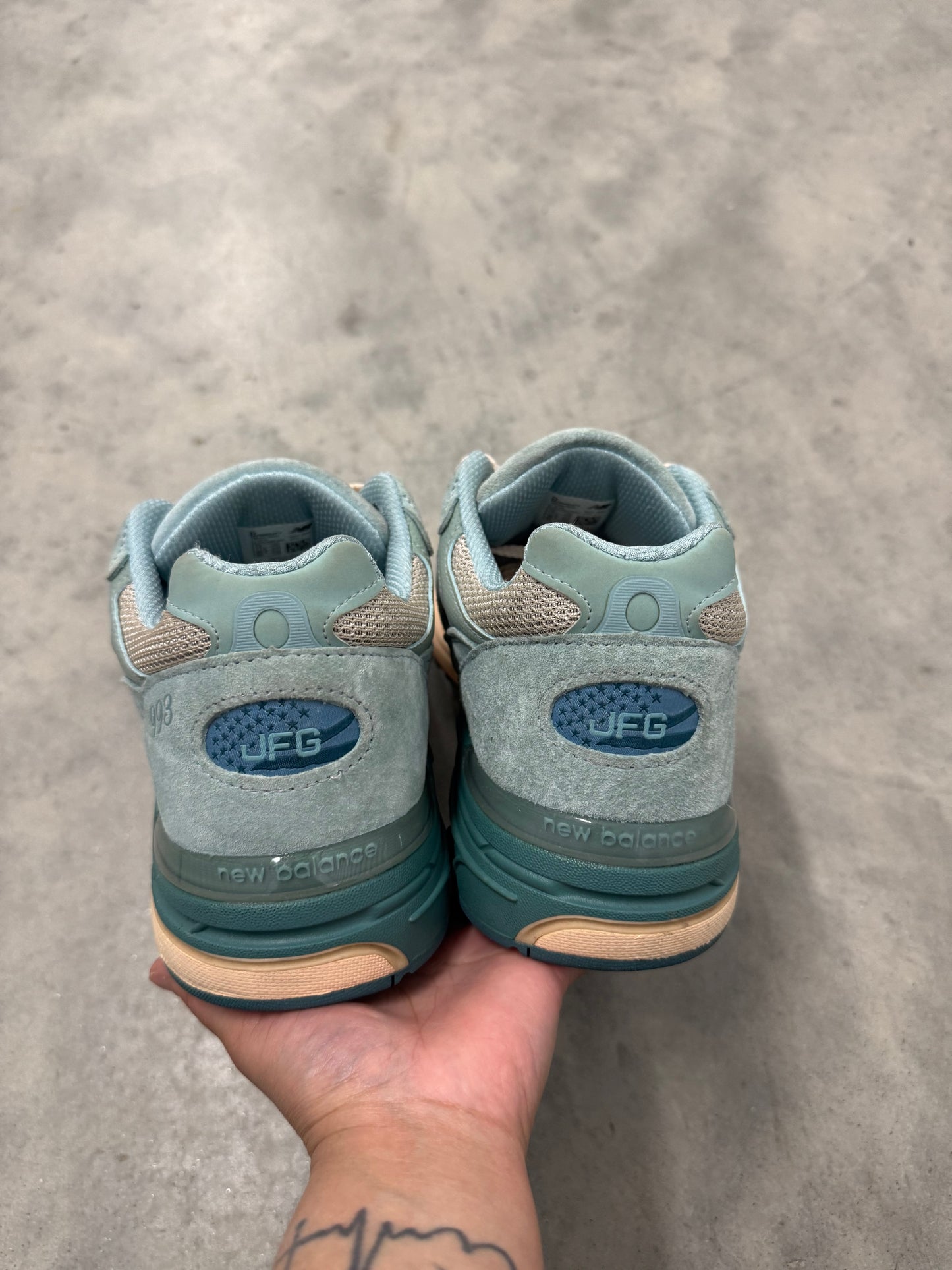 JOE FRESHGOODS NEW BALANCE 993 “ Performance Art - Artic Blue “