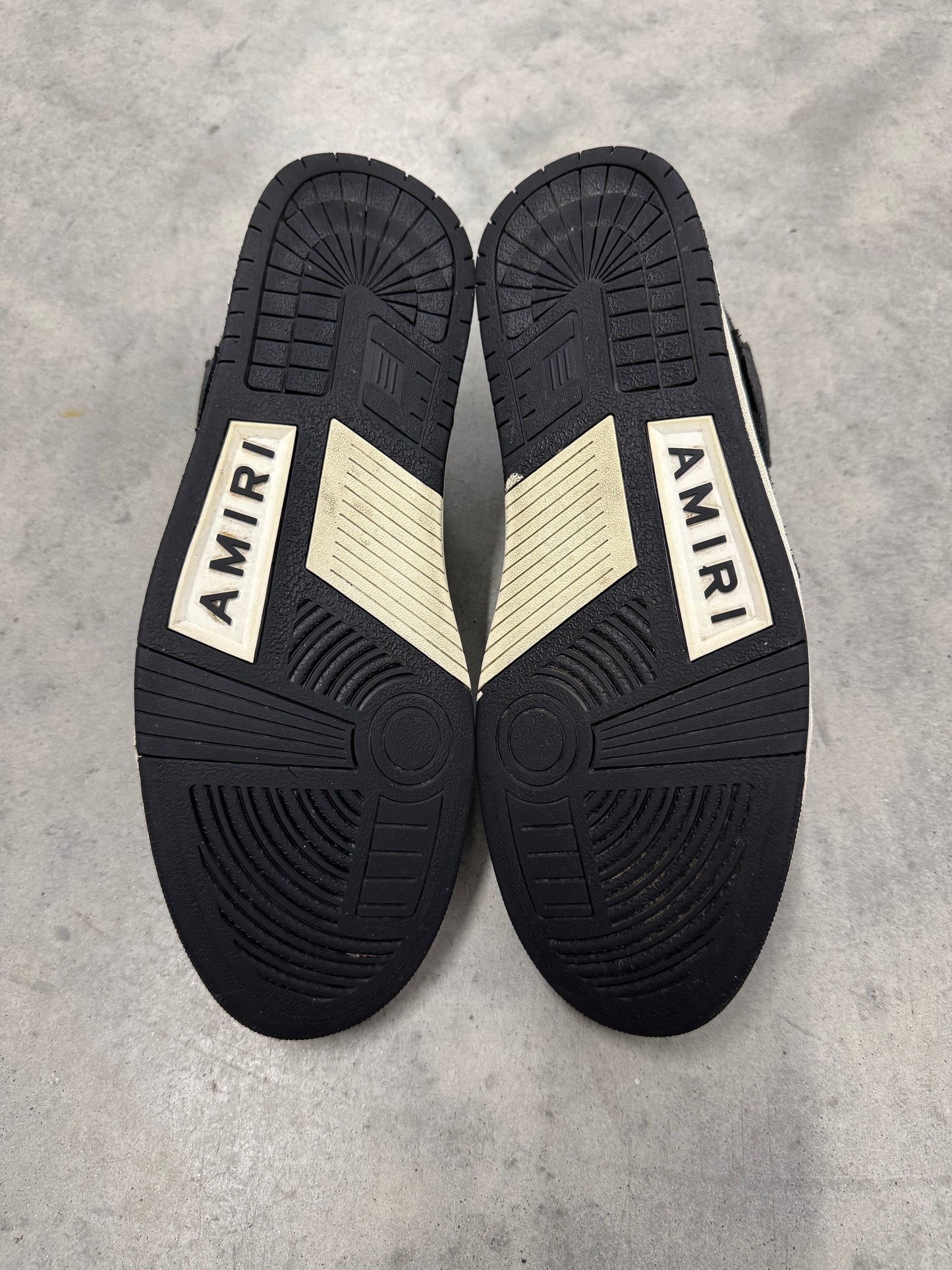 AMIRI SKEL TOP LOW “ Shimmer - Black “
