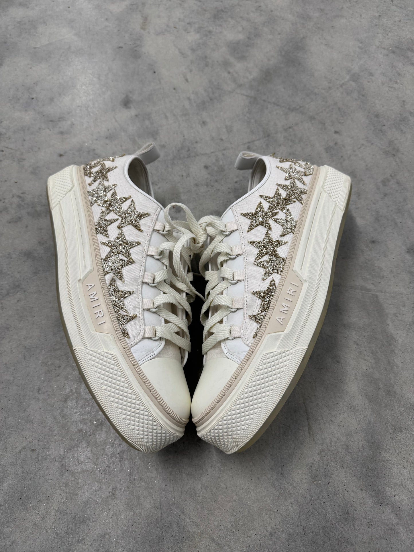 AMIRI STARS COURT LOW GLITTER