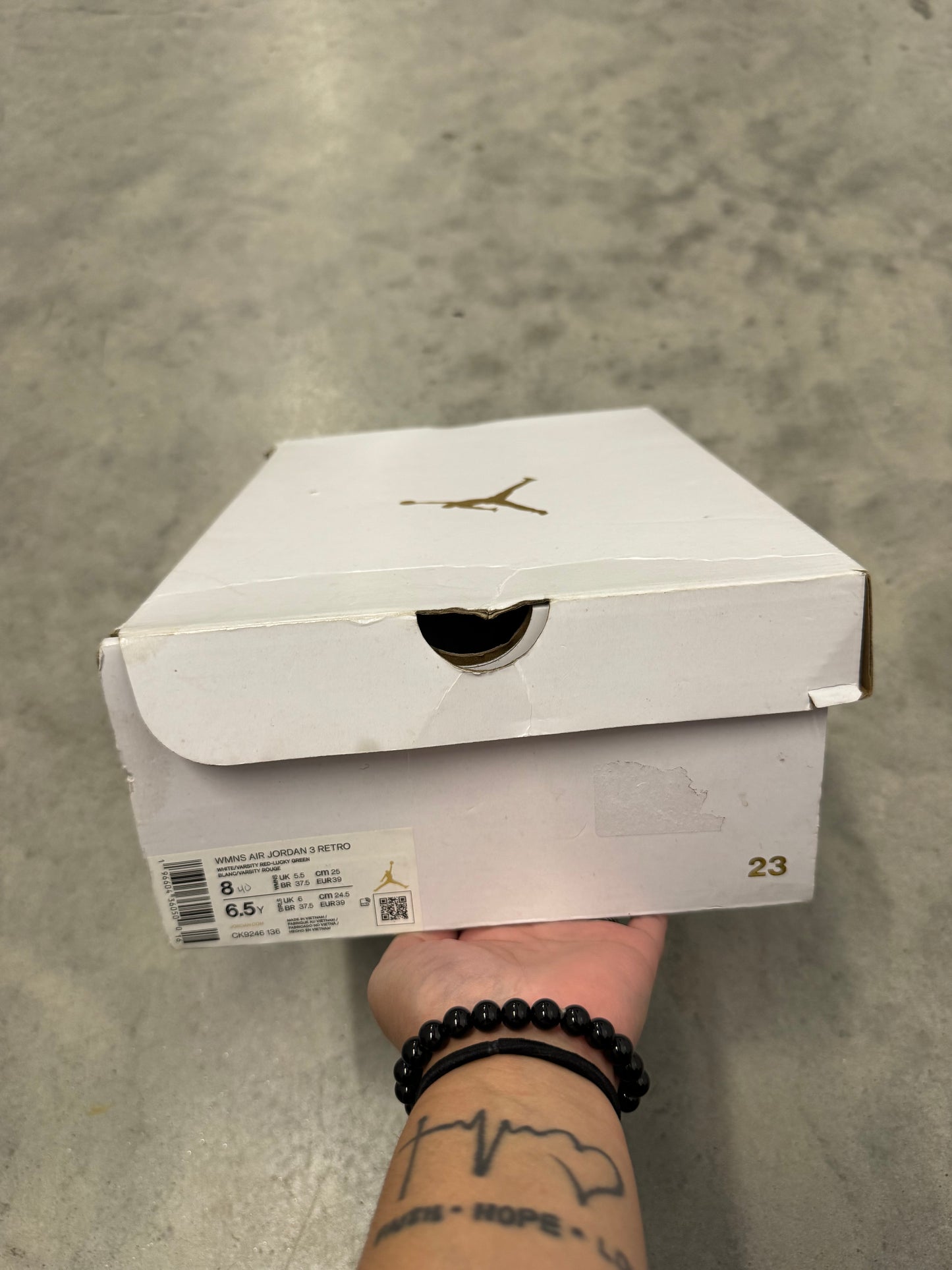 JORDAN 3 “ Lucky Green “