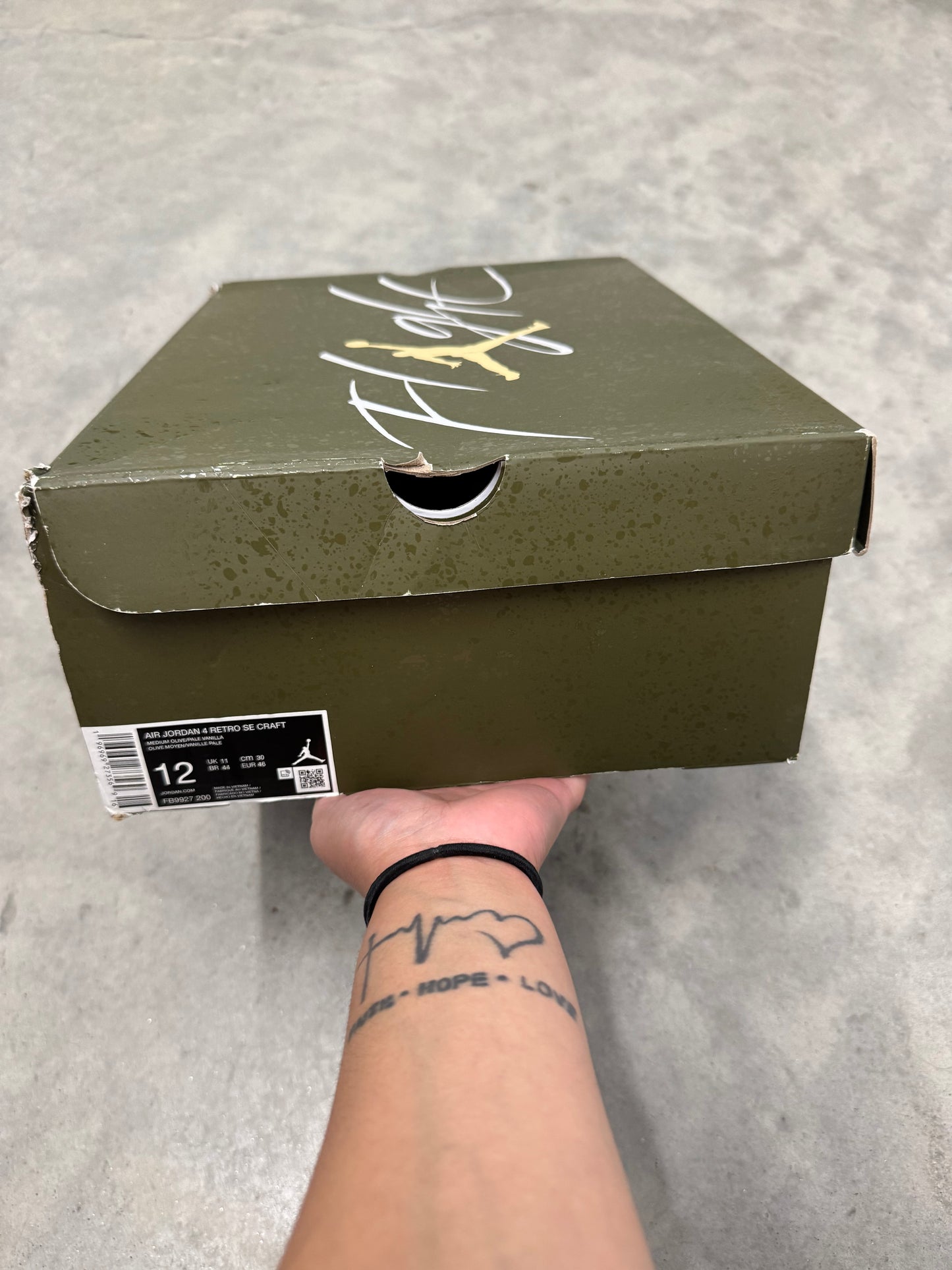 JORDAN 4 CRAFT “ Olive “