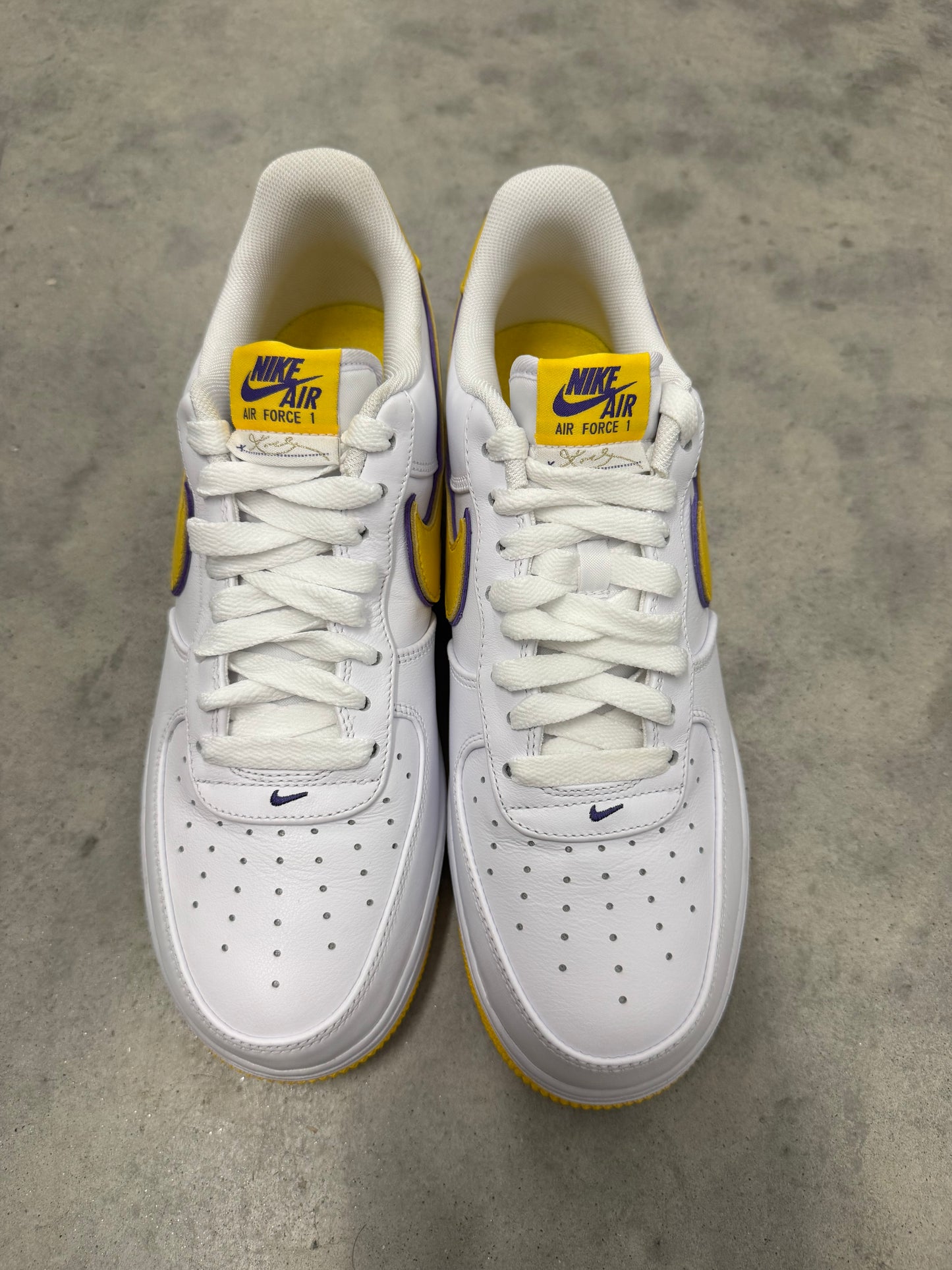 KOBE BRYANT AIR FORCE 1 LOW “ Lakers Home “