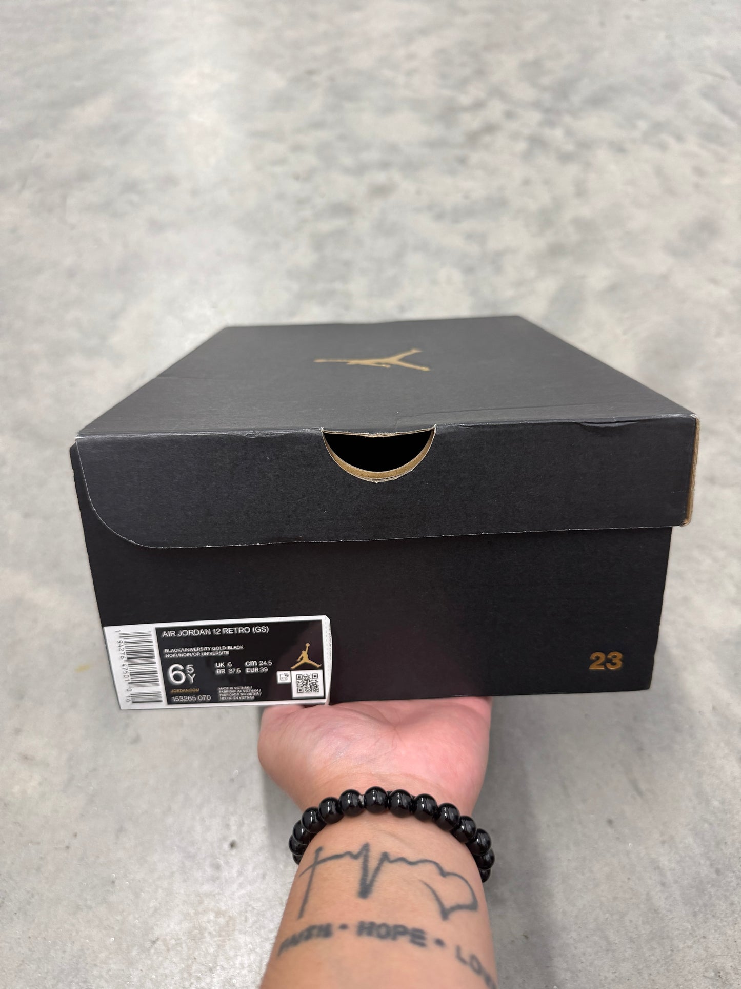 JORDAN 12 “ University Gold “