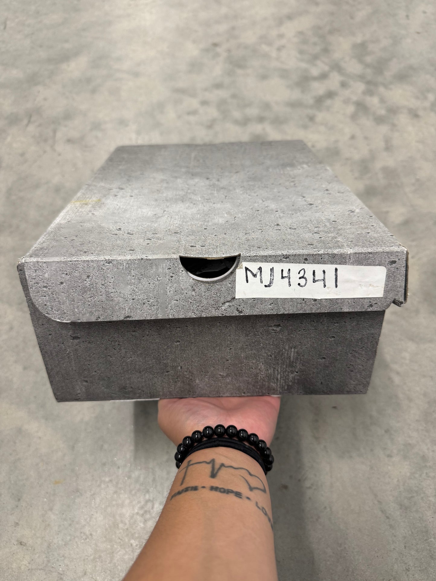 JORDAN 4 “ Wet Cement “