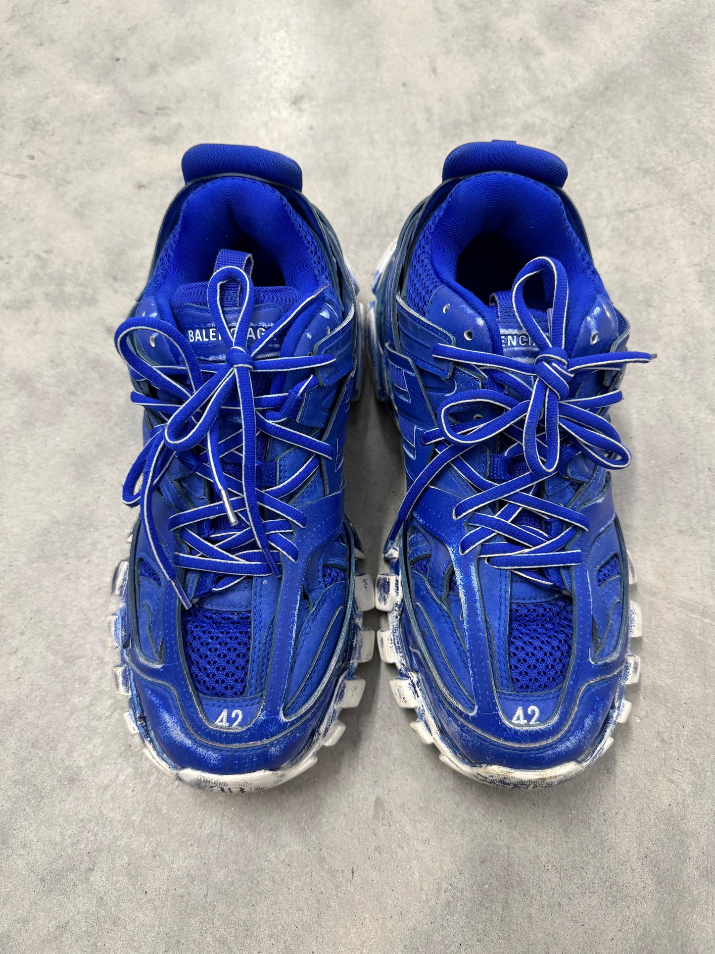 BALENCIAGA TRACK SNEAKER “ Faded Blue “