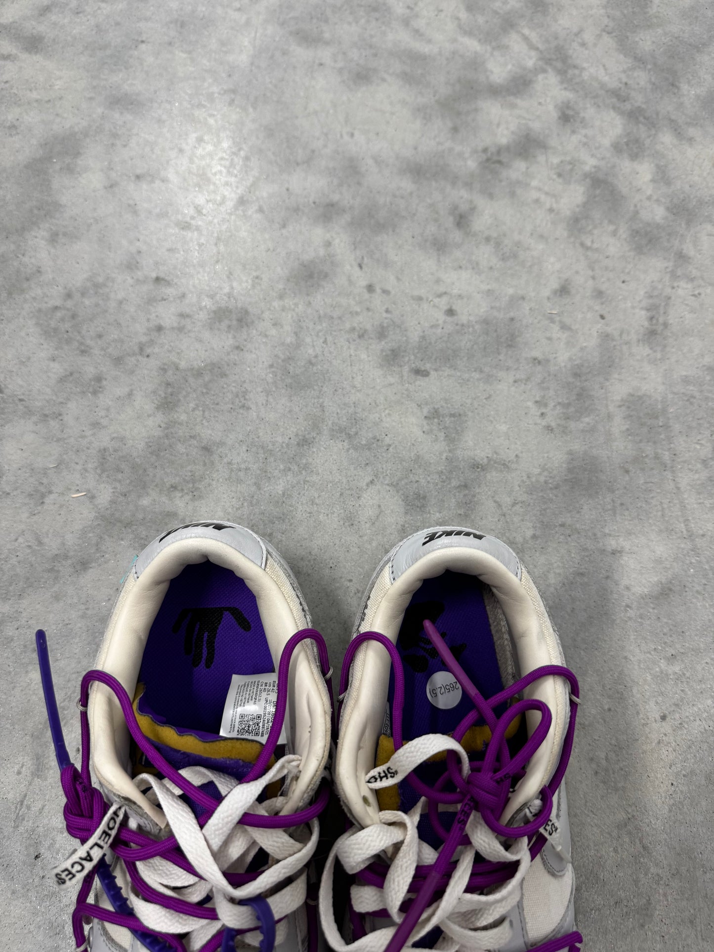 OFF-WHITE NIKE DUNK LOW “ Lot 28 of 50 “
