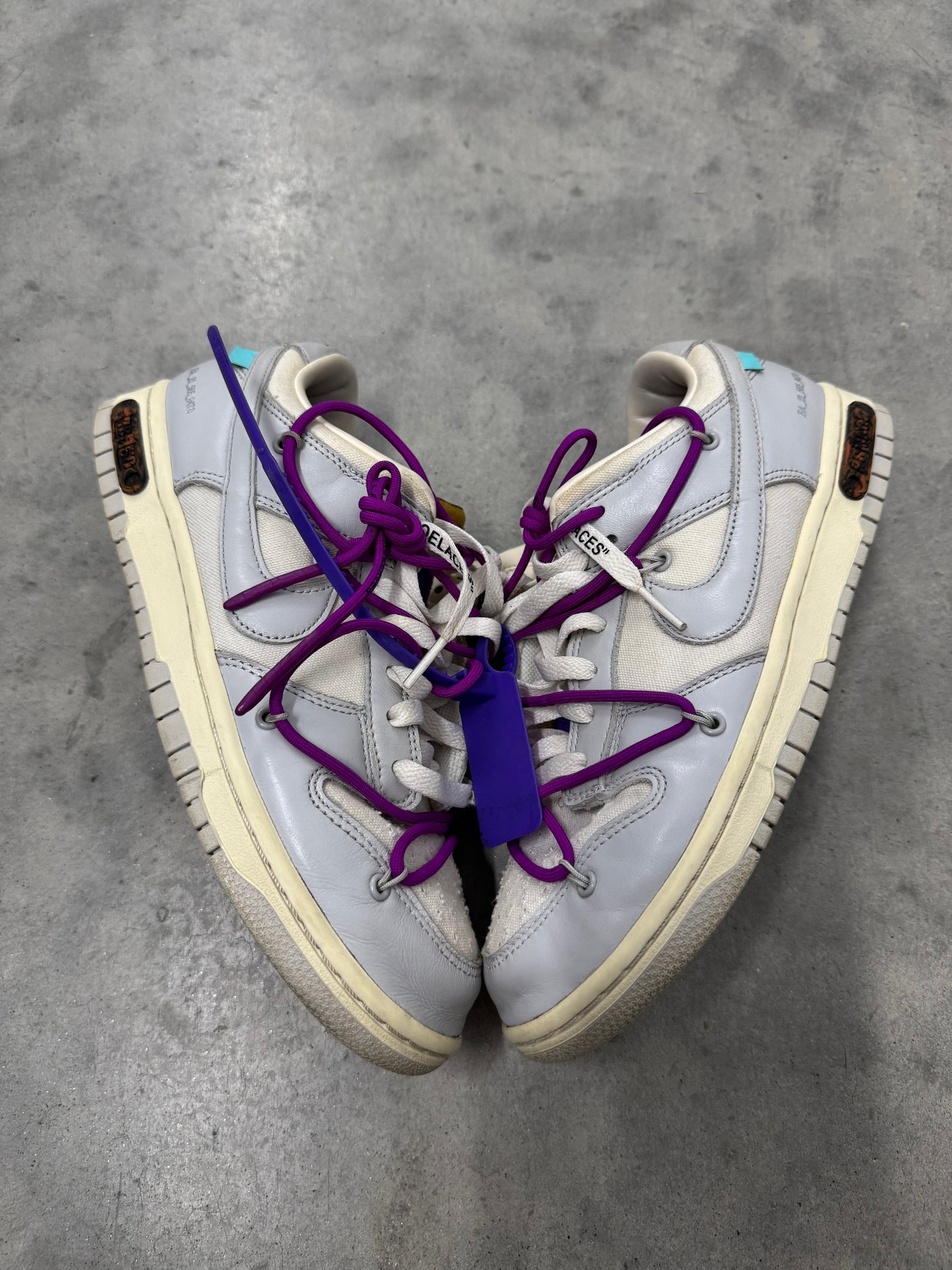 OFF-WHITE NIKE DUNK LOW “ Lot 28 of 50 “