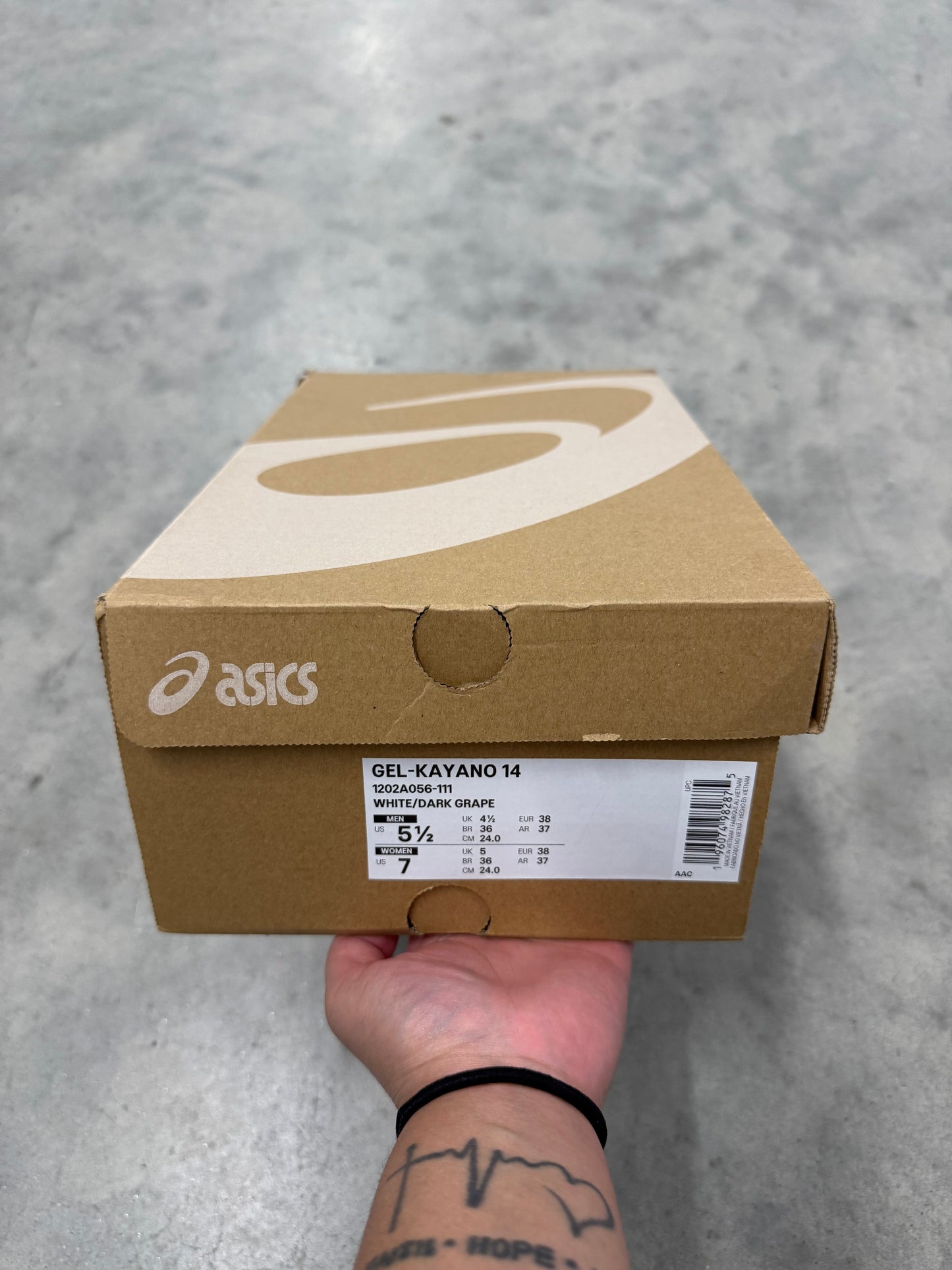 ASICS GEL-KAYANO 14 “ White Dark Grape “