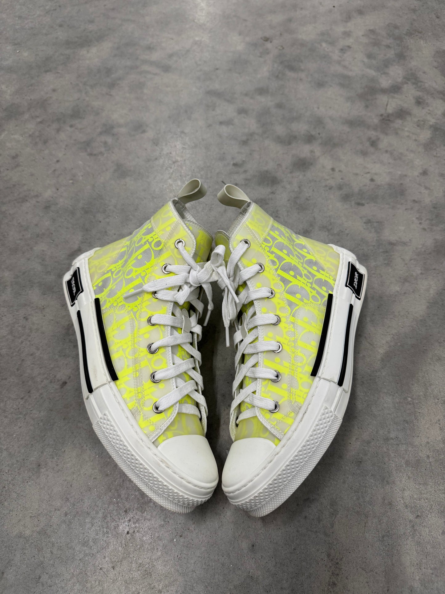 DIOR B23 HIGH “ Dior Oblique White Yellow “