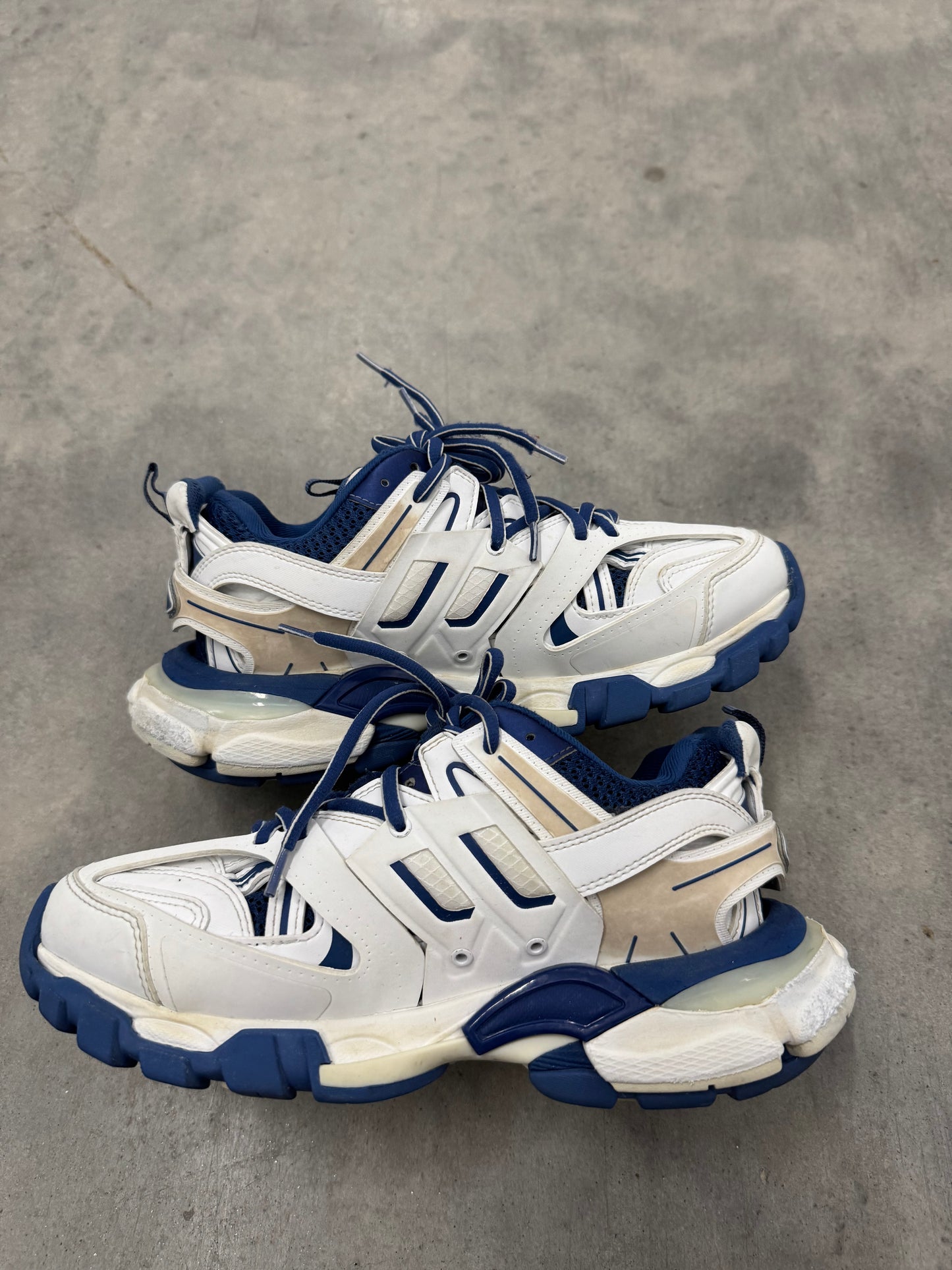BALENCIAGA TRACK SNEAKER “ White Blue “