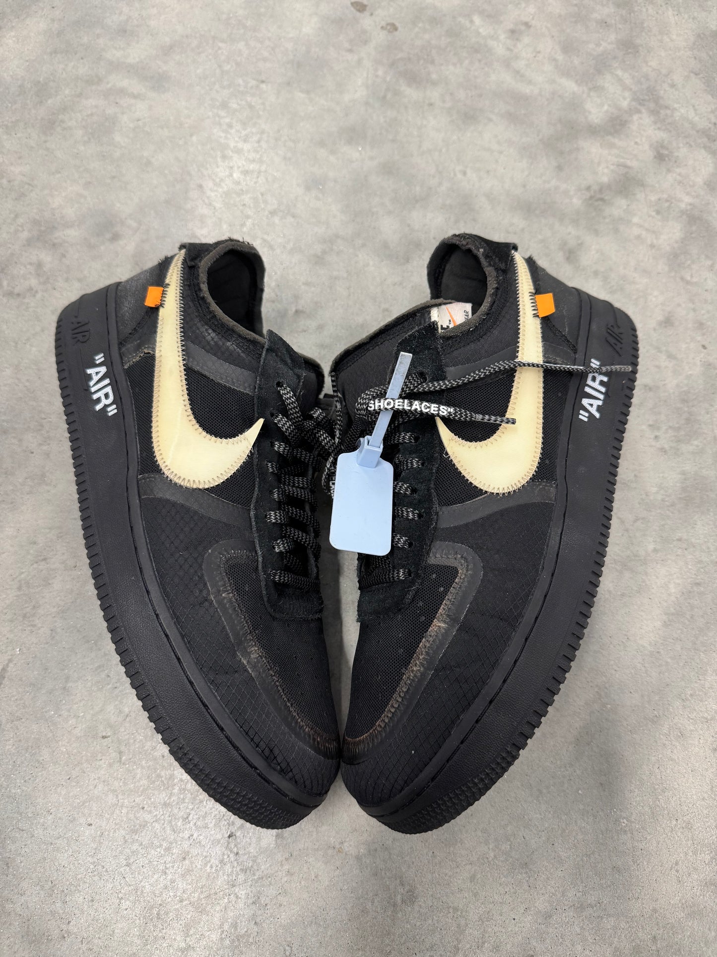 OFF-WHITE AIR FORCE 1 LOW “ Black “