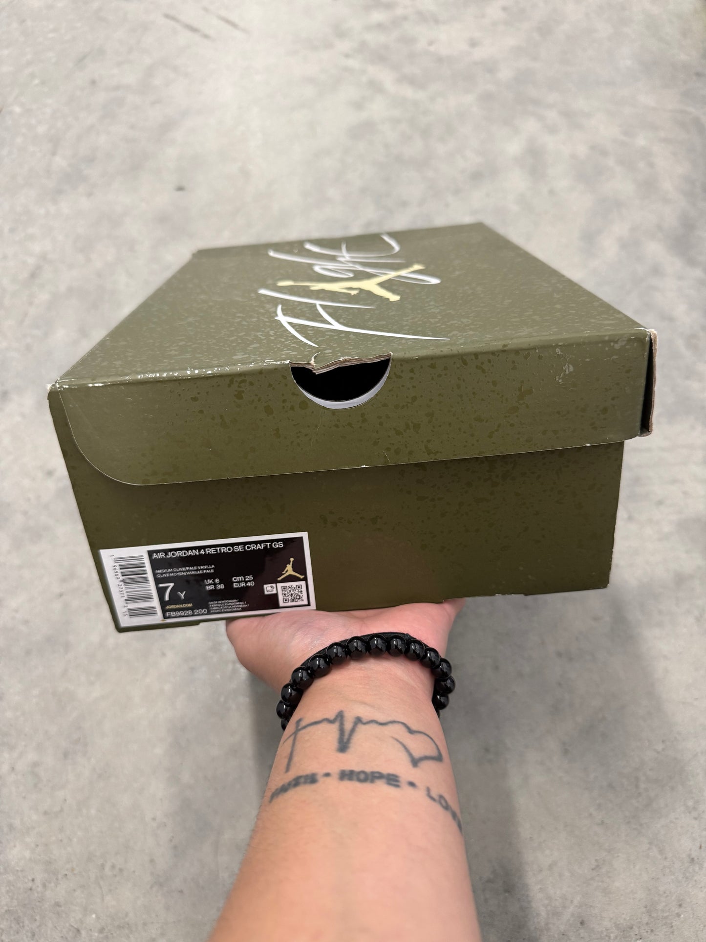 JORDAN 4 CRAFT “ Olive “