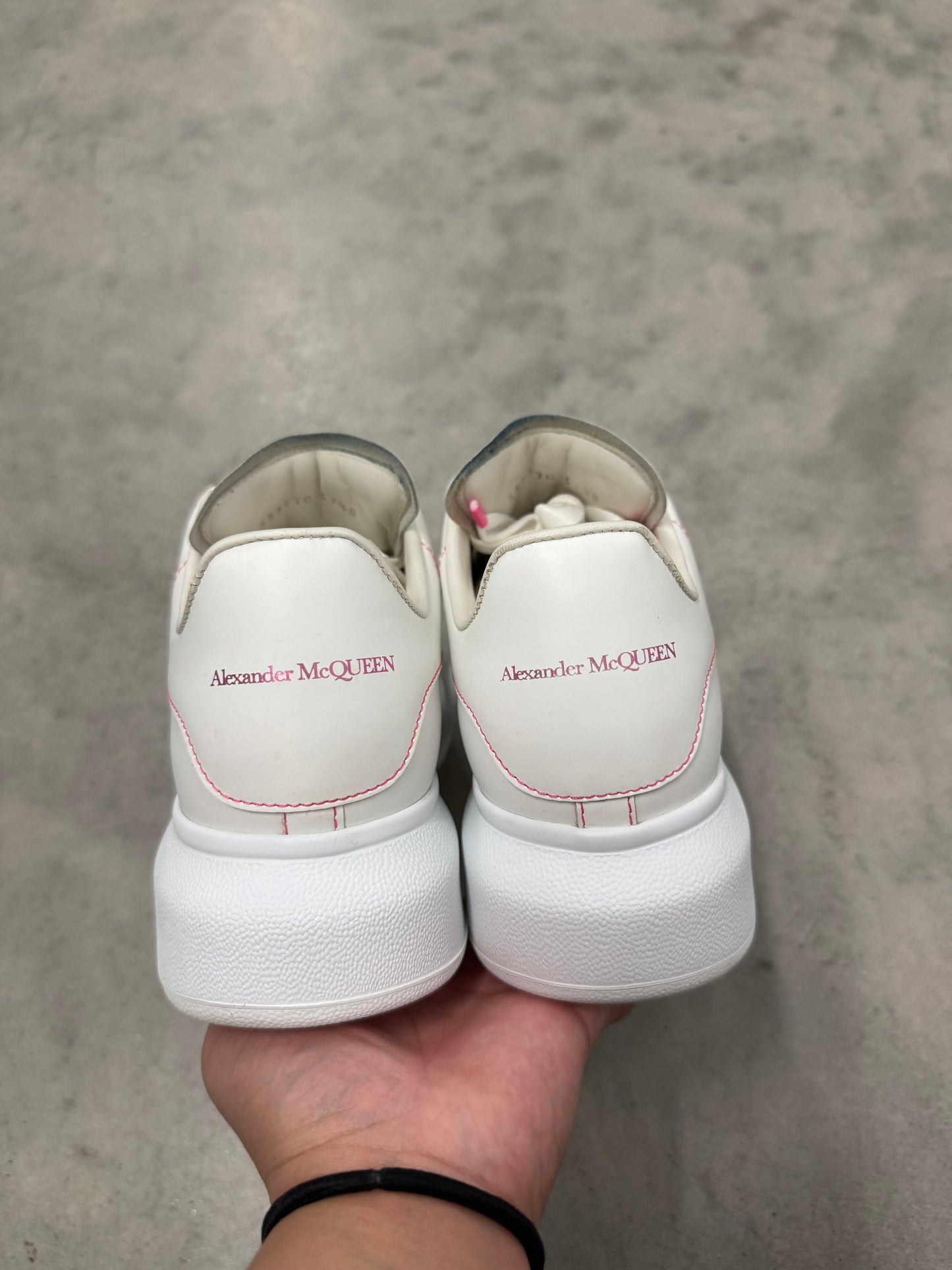 ALEXANDER MCQUEEN OVERSIZED SNEAKERS “ White Rainbow “