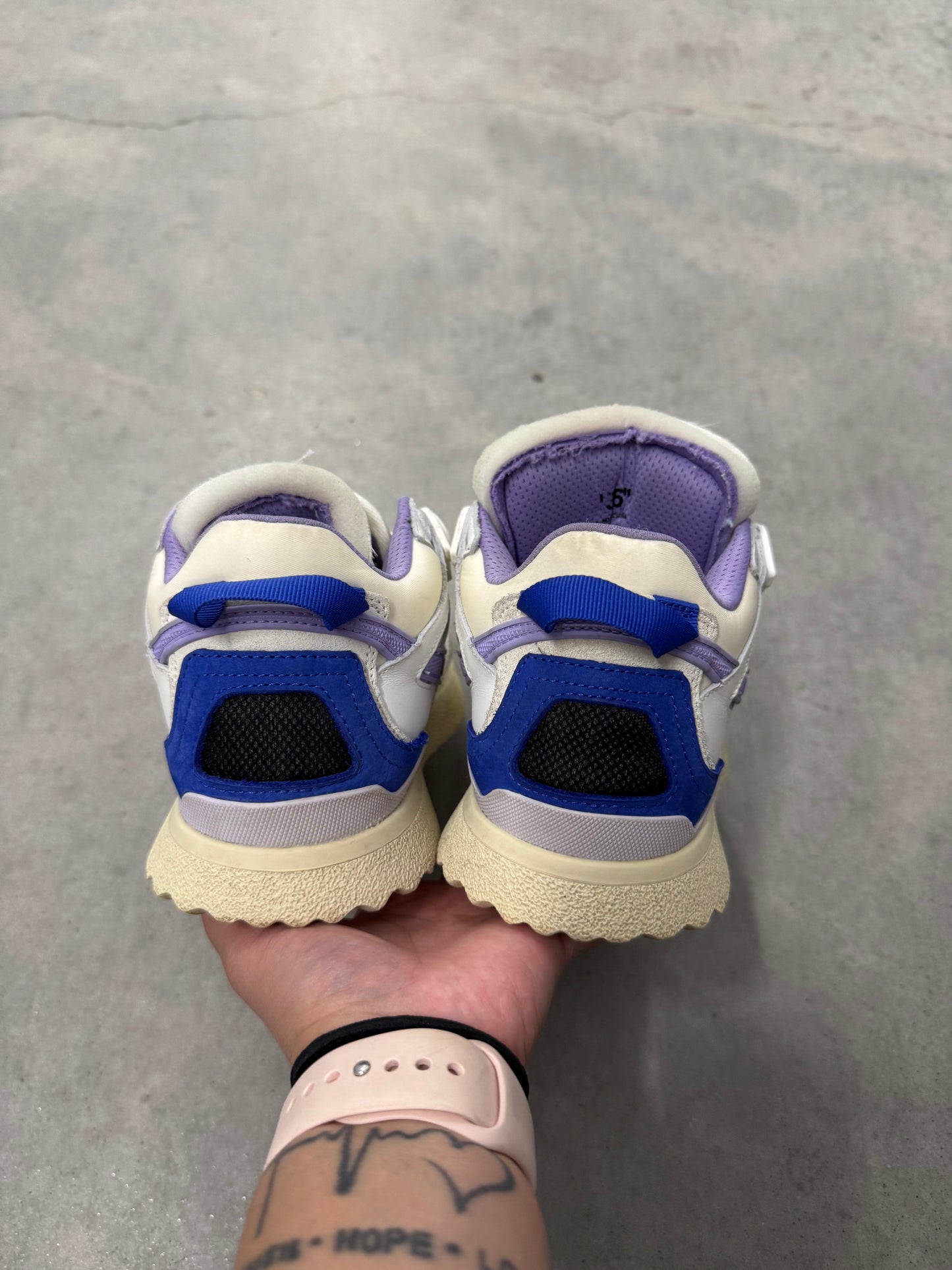 OFF-WHITE NEW MID SPONGE “ White Lilac Blue “