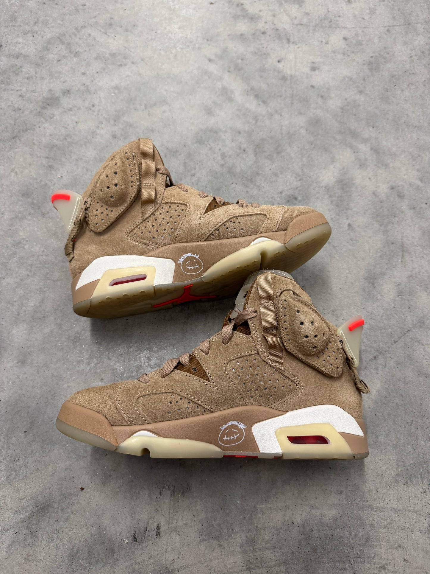 TRAVIS SCOTT JORDAN 6 “ British Khaki “