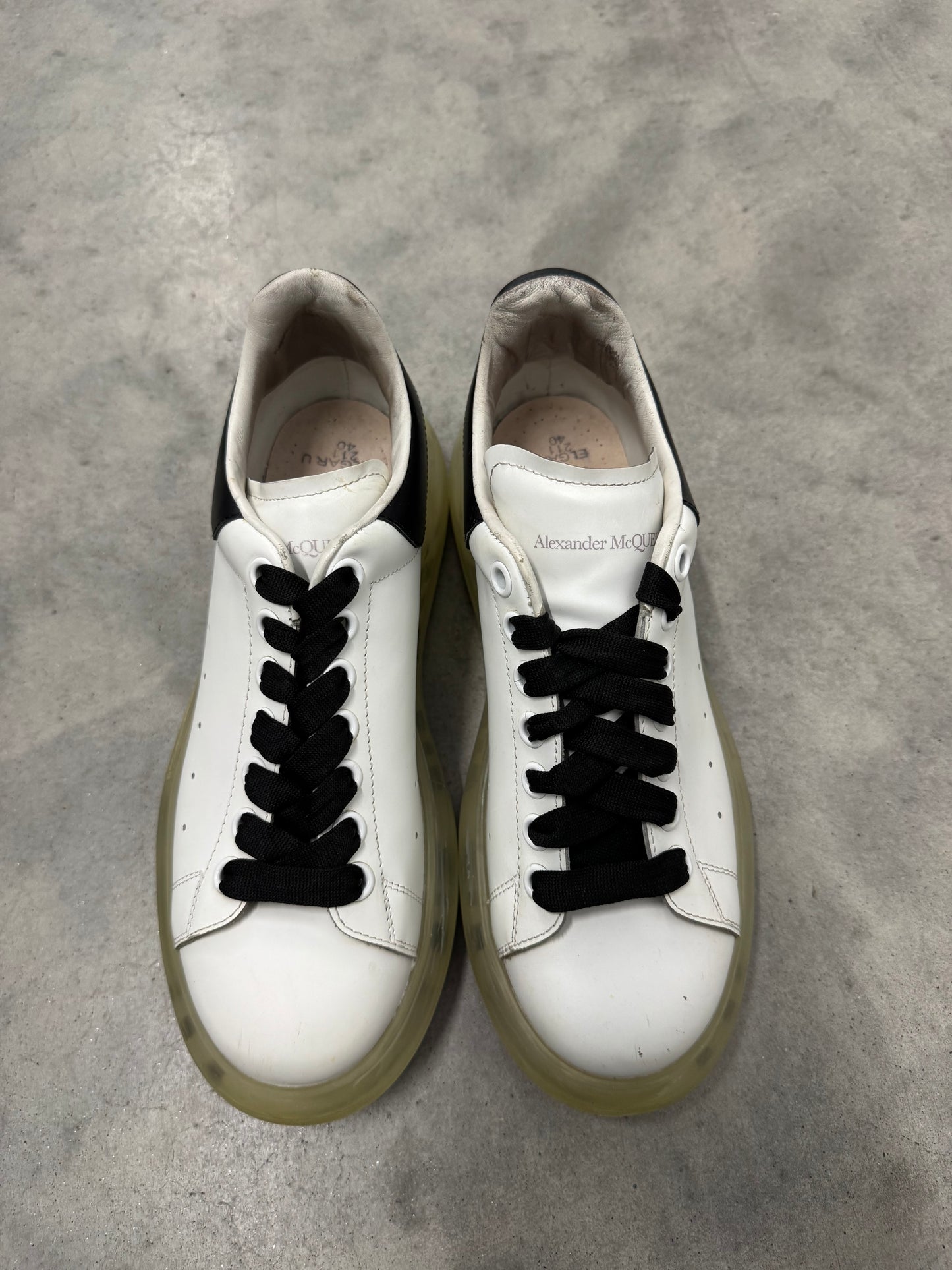 ALEXANDER MCQUEEN OVERSIZED SNEAKER “ Clear Sole “