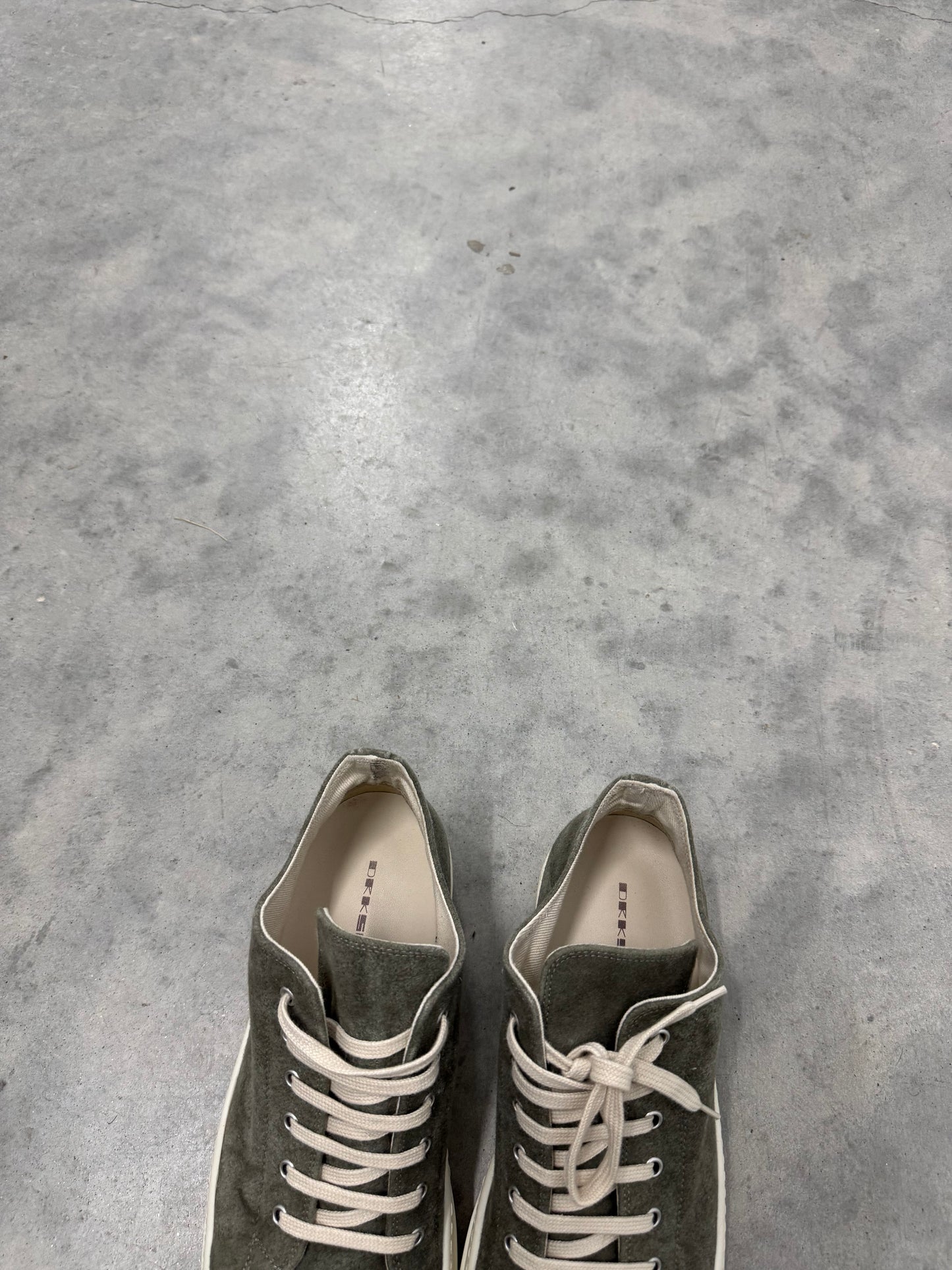RICK OWENS PORTERVILLE DRKSHDW LOW “ Sage “