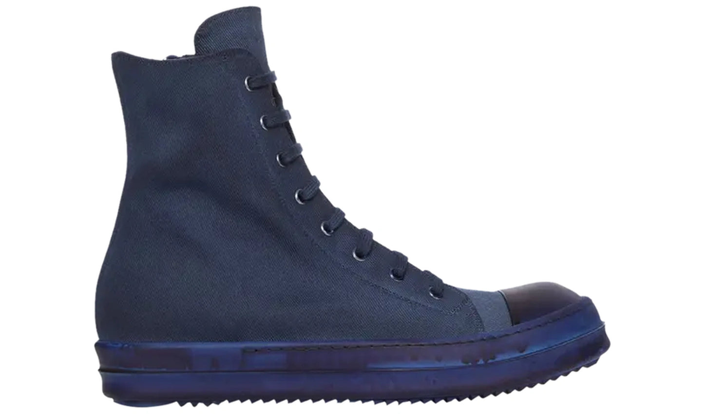 Rick Owens EDFU DRKSHDW Cotton Denim High 'Indigo' Brand new