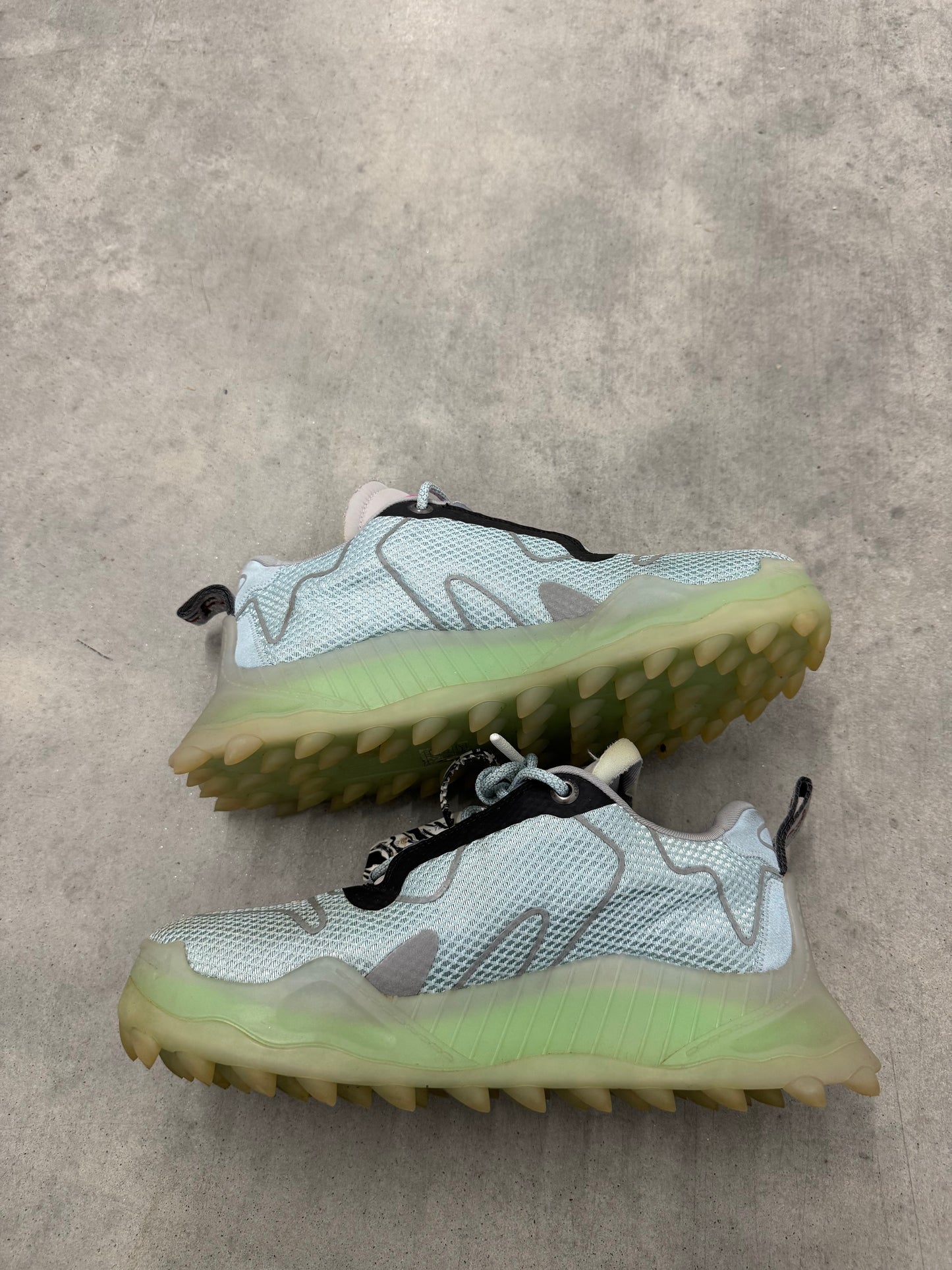 OFF-WHITE ODSY-1000 “ Transparent sole - Green “
