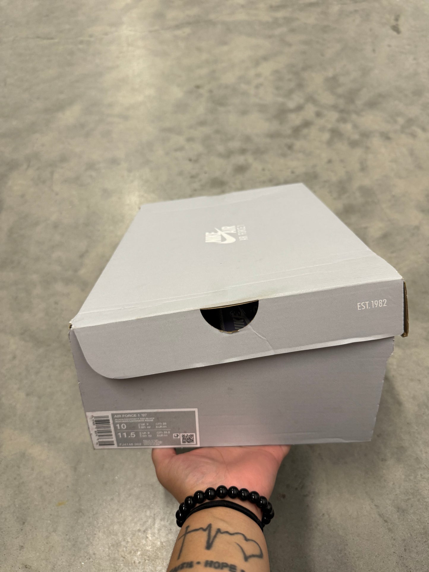 AIR FORCE 1 ‘07 LV8 “ Hydrangeas Patent “