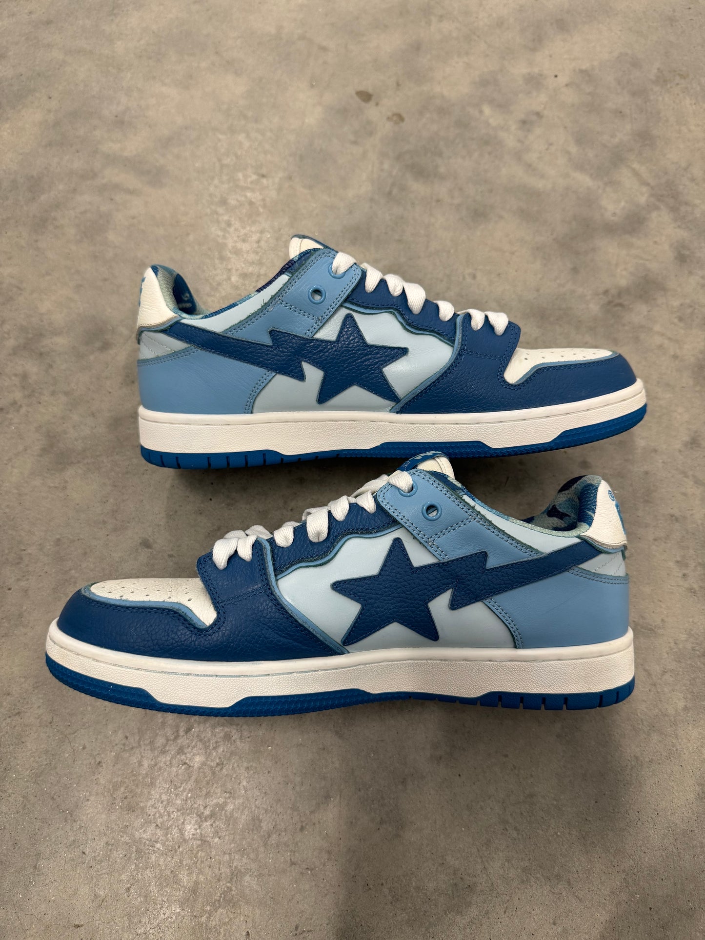 BAPE SK8 STA #2 “ ABC CAMO - Blue “