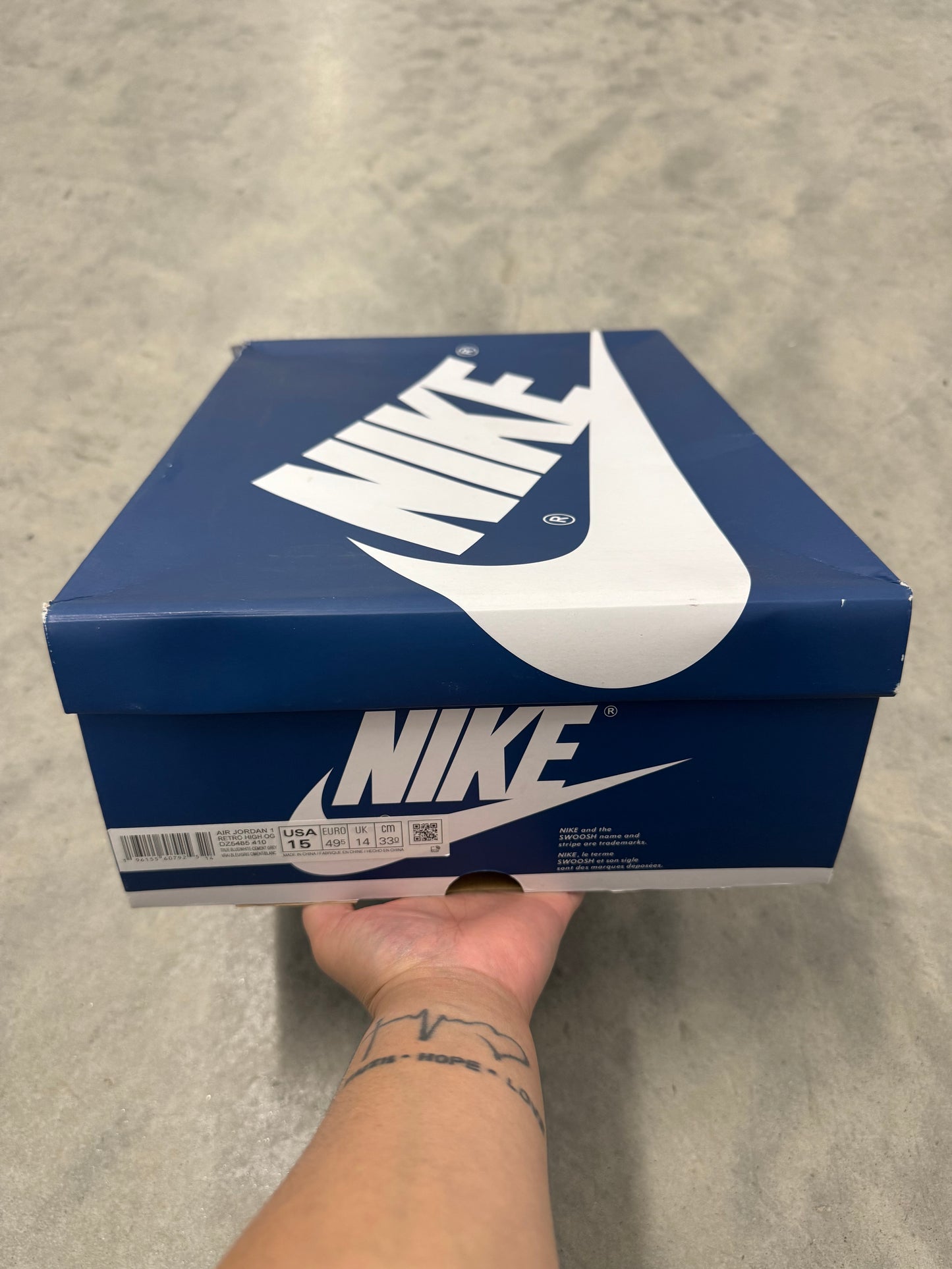 JORDAN 1 “ True Blue “