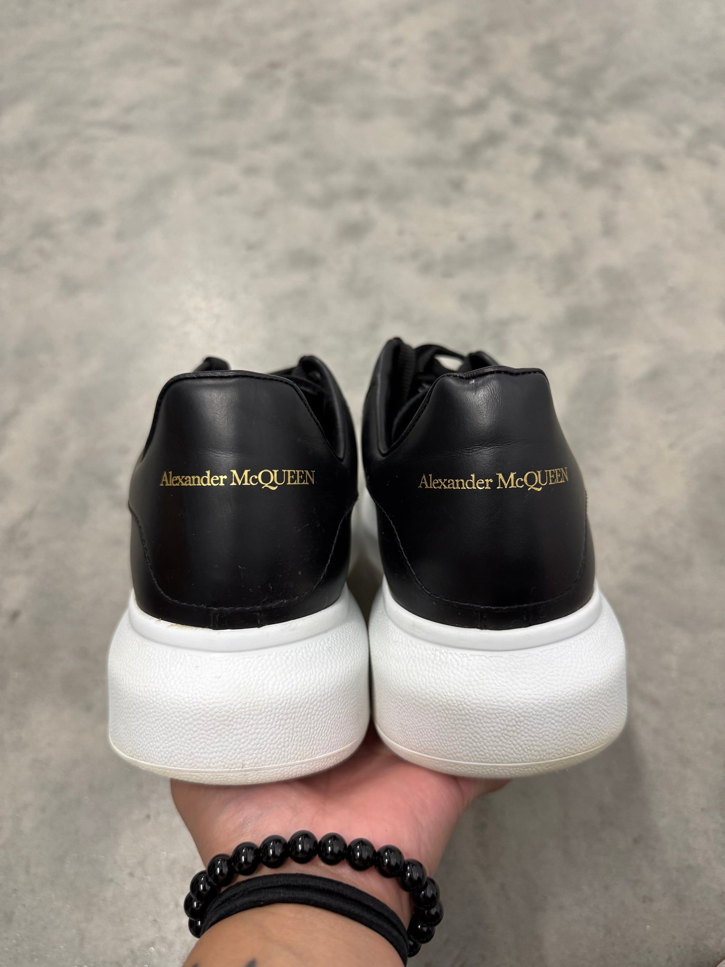 ALEXANDER MCQUEEN OVERSIZED SNEAKERS “ Black “