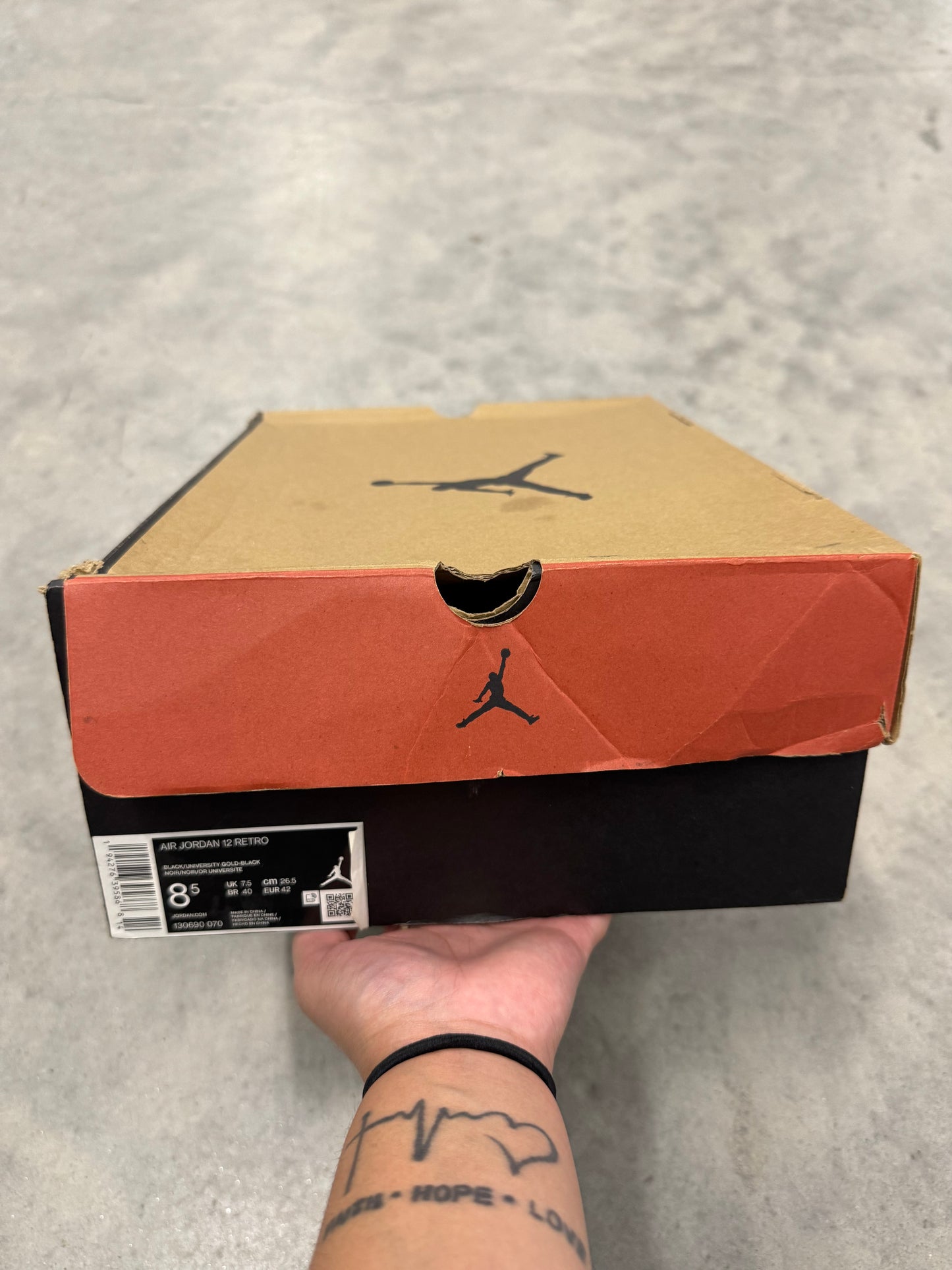 JORDAN 12 “ University Gold “