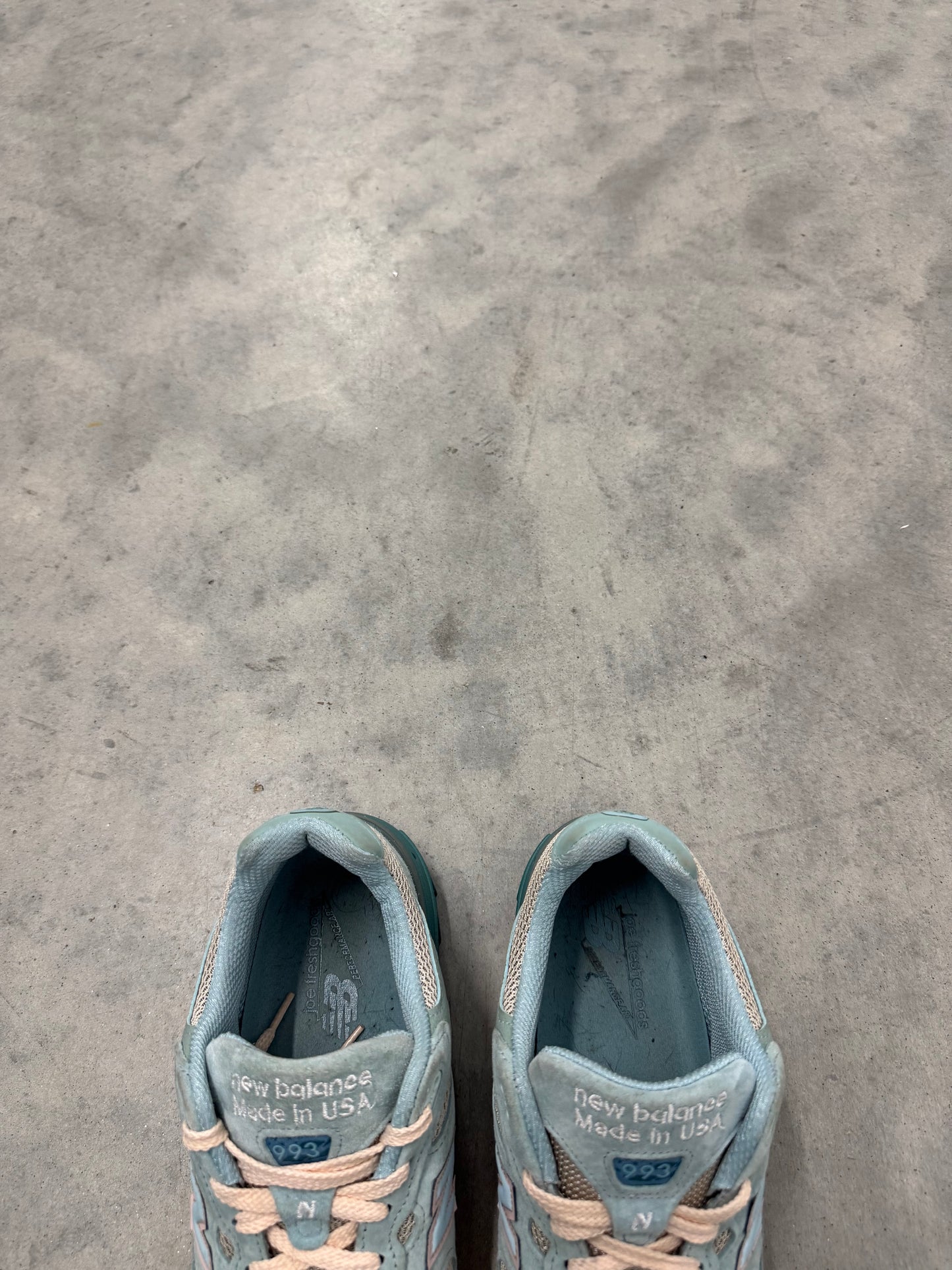 JOE FRESHGOODS NEW BALANCE 993 “ Performance Art - Artic Blue “