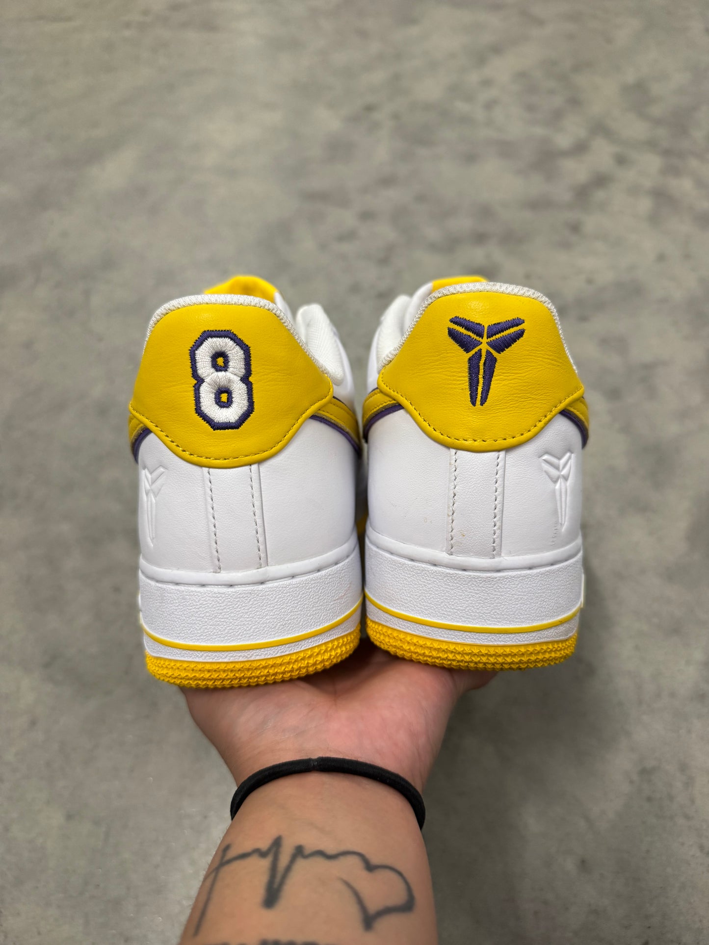KOBE BRYANT AIR FORCE 1 LOW “ Lakers Home “