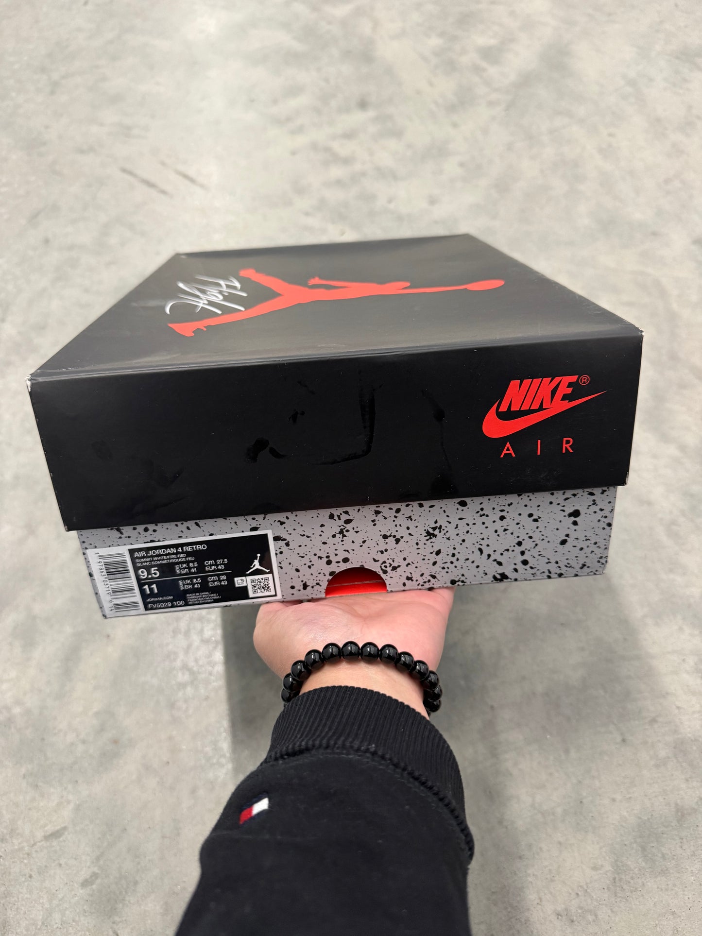 JORDAN 4 “ White Cement “