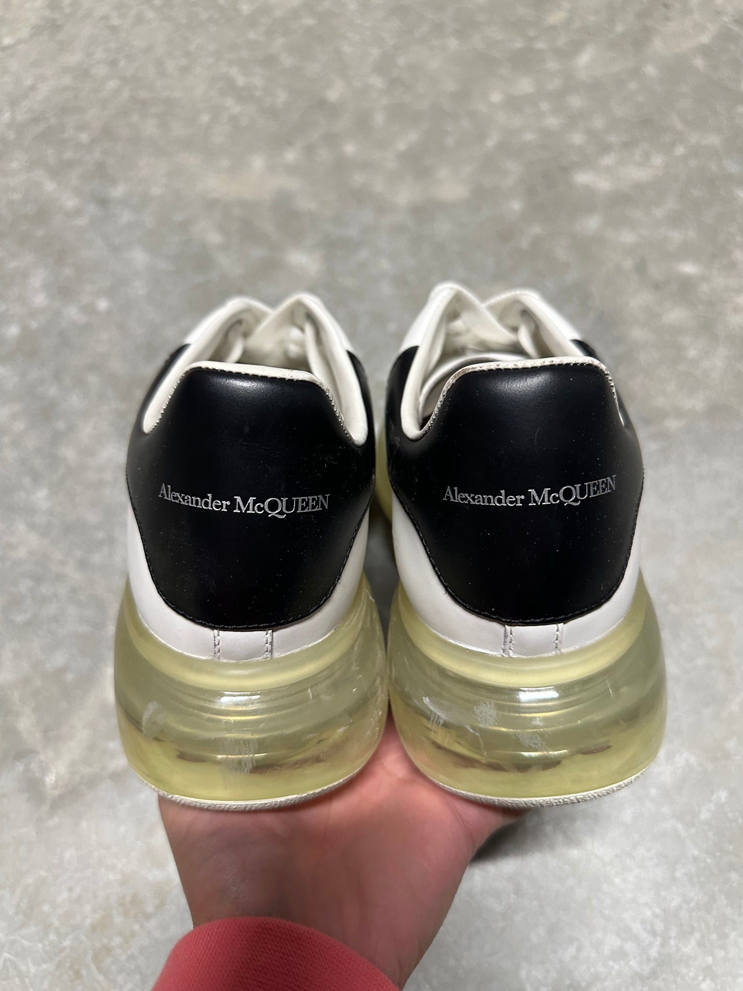 ALEXANDER MCQUEEN OVERSIZED SNEAKERS “ CLEAR SOLE “
