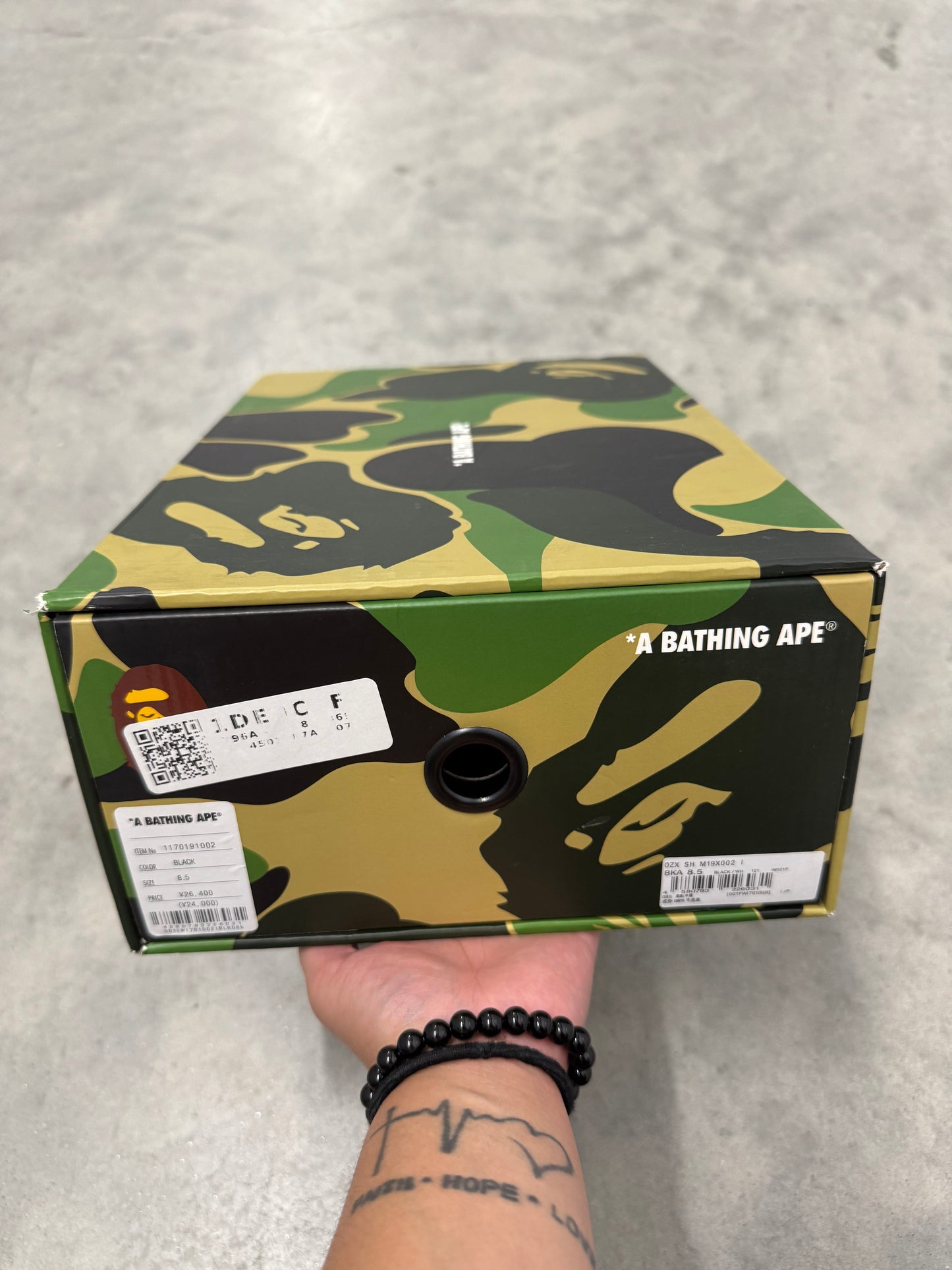 BAPESTA “ Black “