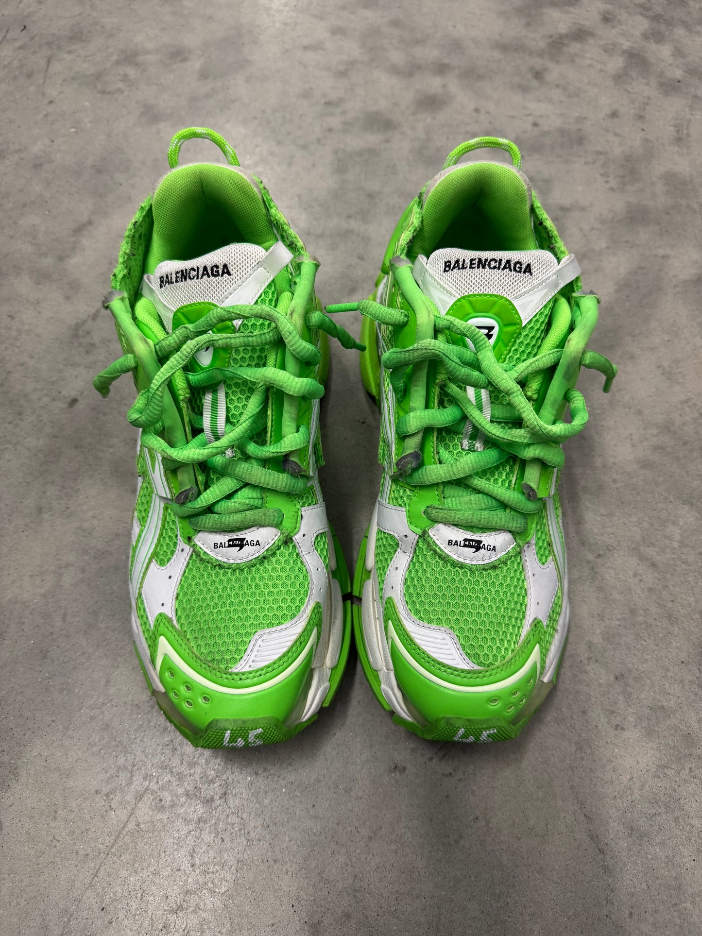 BALENCIAGA RUNNER SNEAKERS “ Fluo Green “