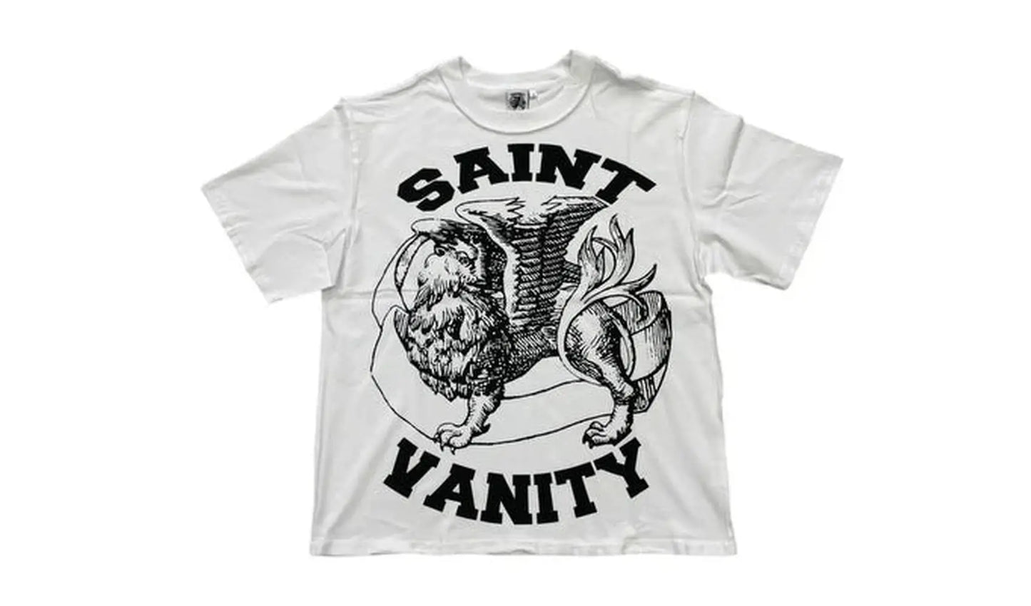 Saint Vanity Griffin White Tee Brand new