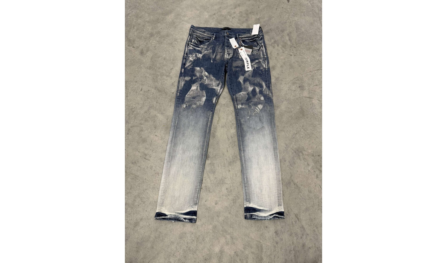 Brand new Purple Jeans "Dark wash into fade white"