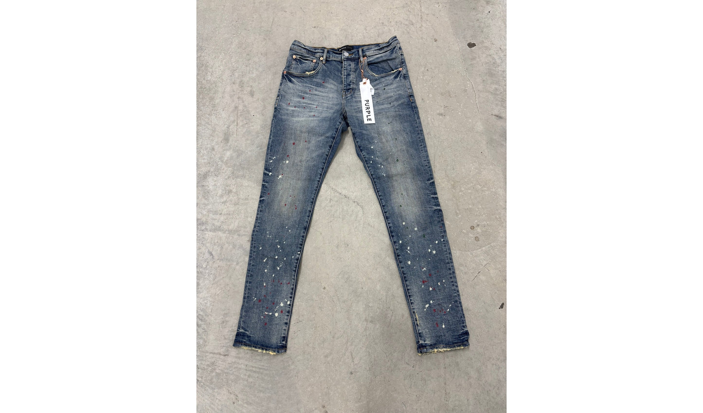Brand new Purple Jeans "Vintage Indigo Spotting"