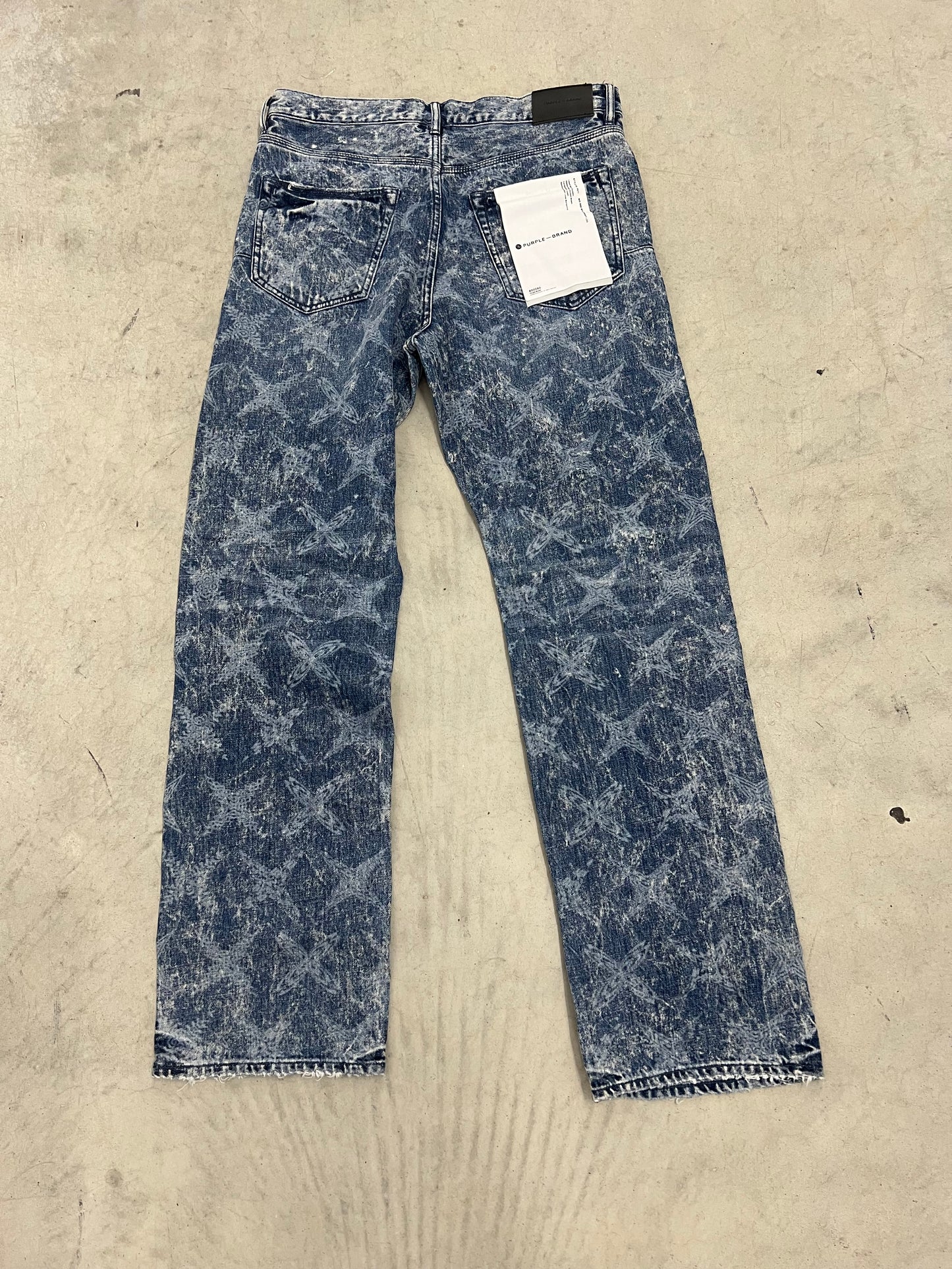 Brand new Purple Jeans "Light wash X"