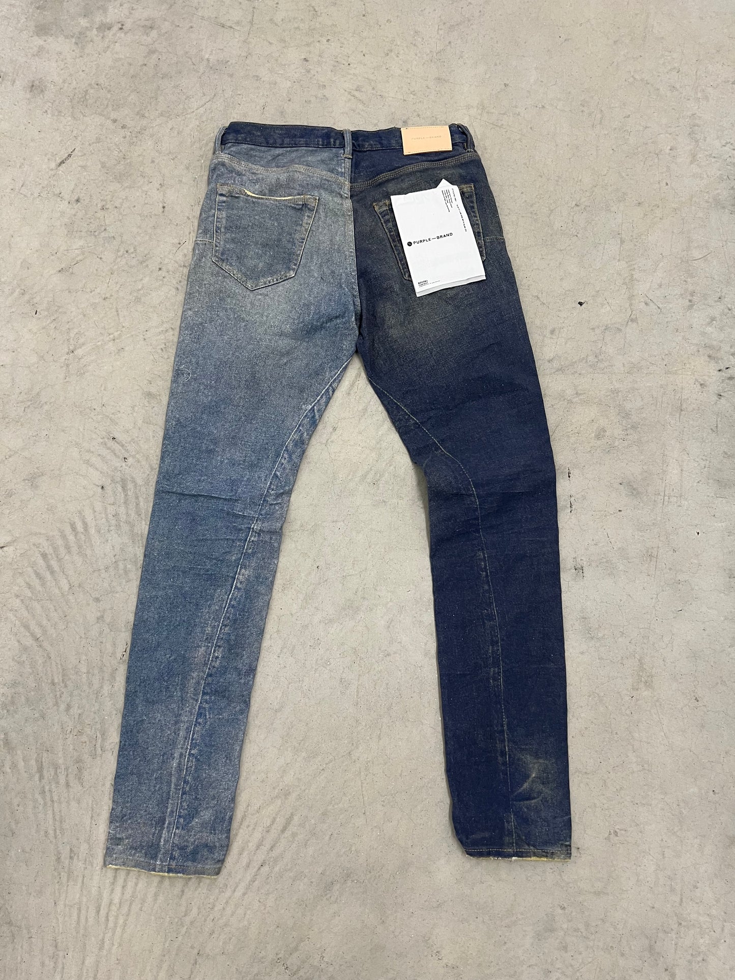 Brand New Purple Jeans "Split"