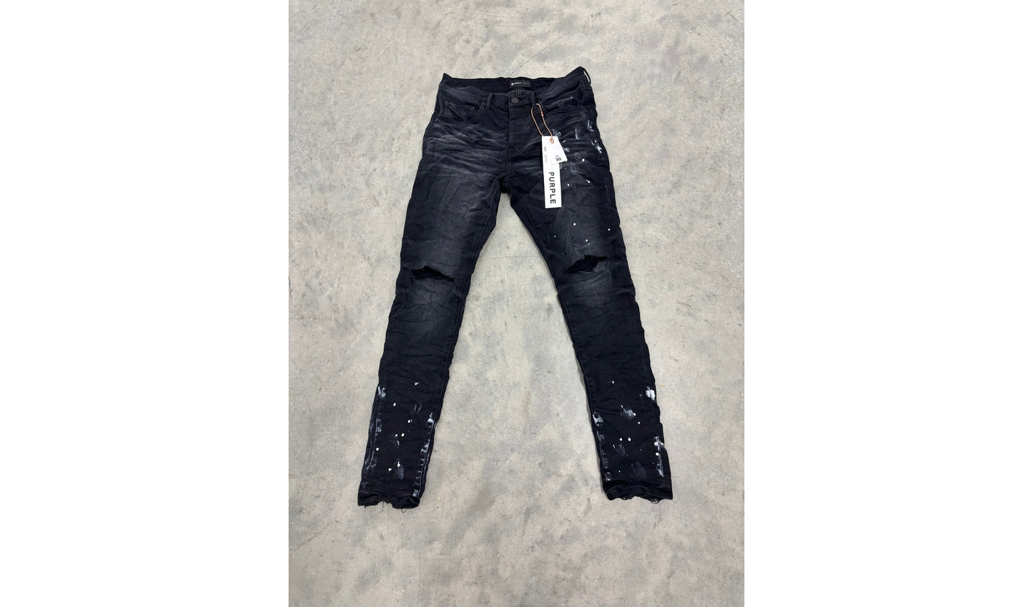 Brand new Purple jeans "Resin Knee Slit"
