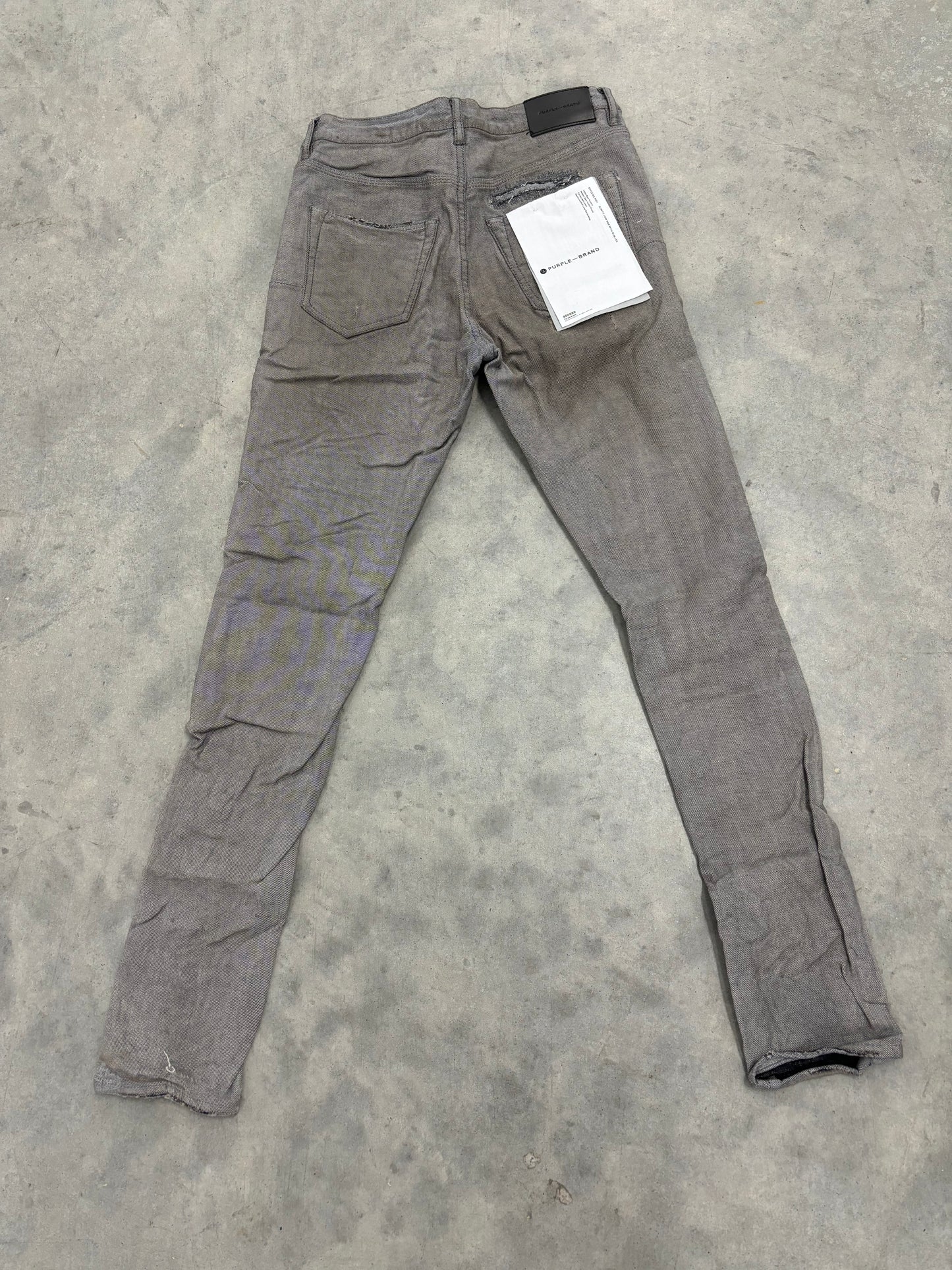 Brand new Purple Jeans "Grey distressed"