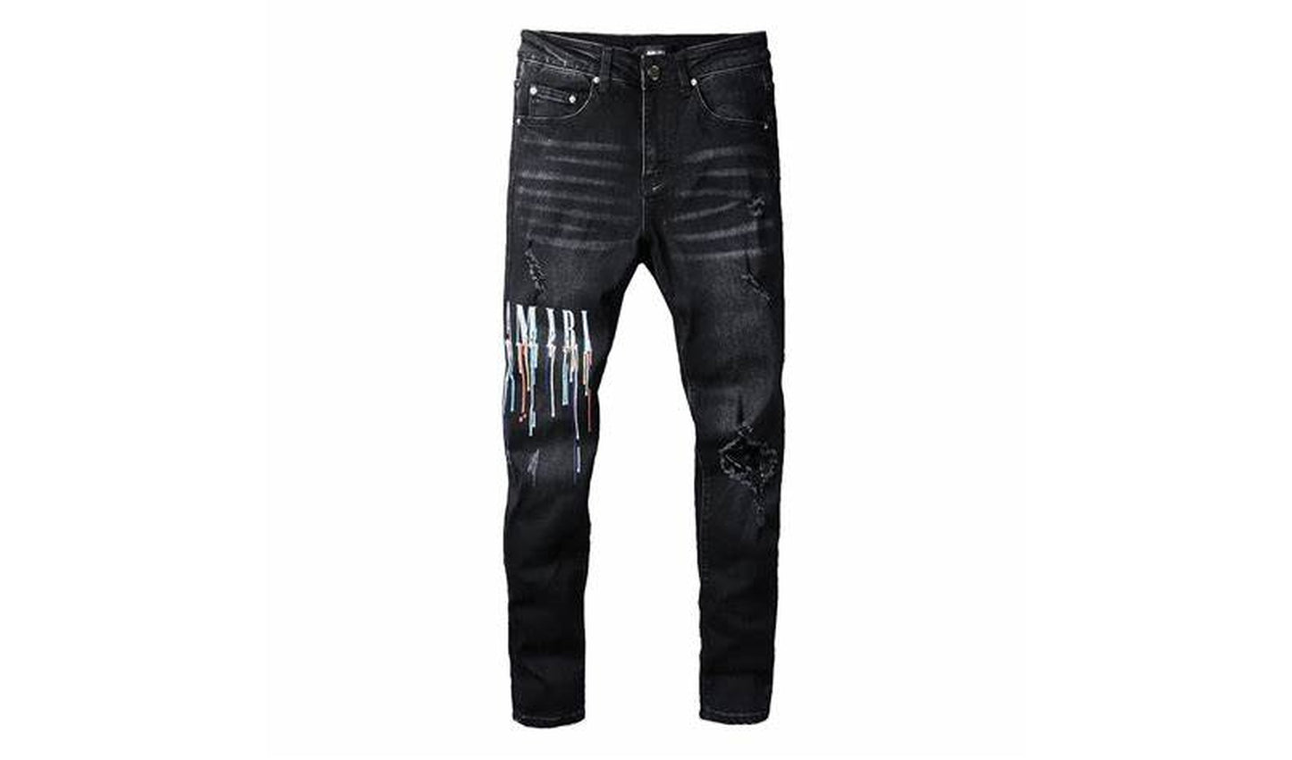 Brand new Amiri Jeans "Paint Drip"