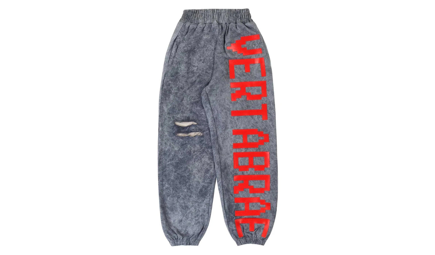 Vertabrae C-1 Sweatpants washed Grey/Red Brand new