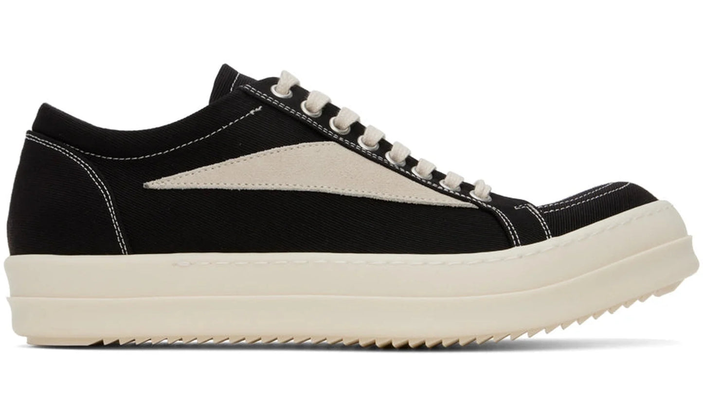 Rick Owen Drkshdw Vintage Sneaker Black Milk Brand new