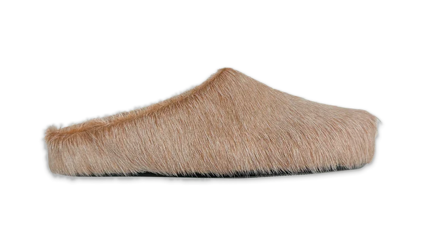 Marni Fussbett Sabot Slippers "Light Brown" Brand new